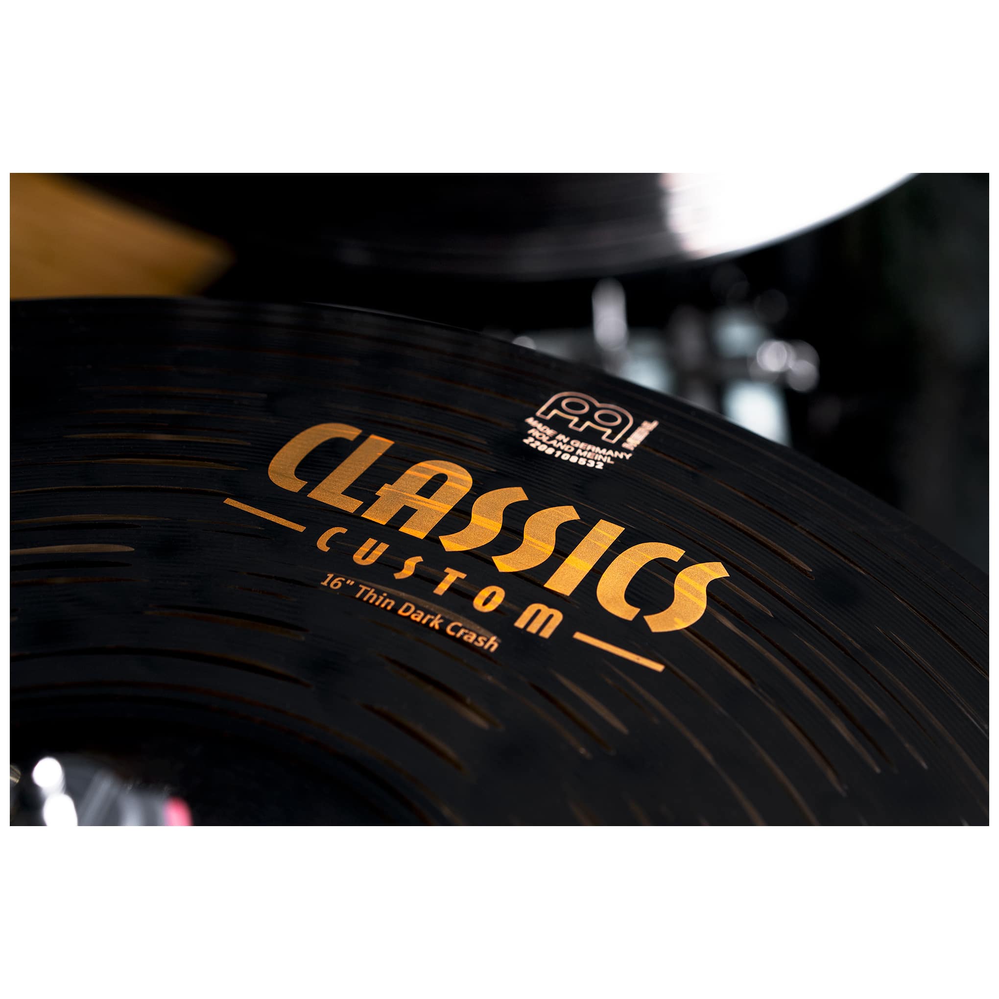 Meinl Cymbals CC16TDAC - 16" Classics Custom Dark Thin Crash 6
