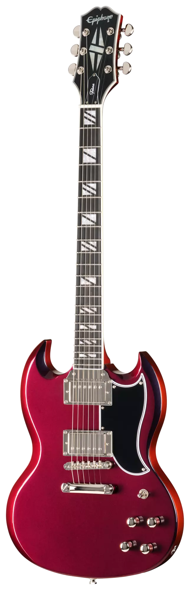 Epiphone SG Custom Futura Midnight Ember Shift 1