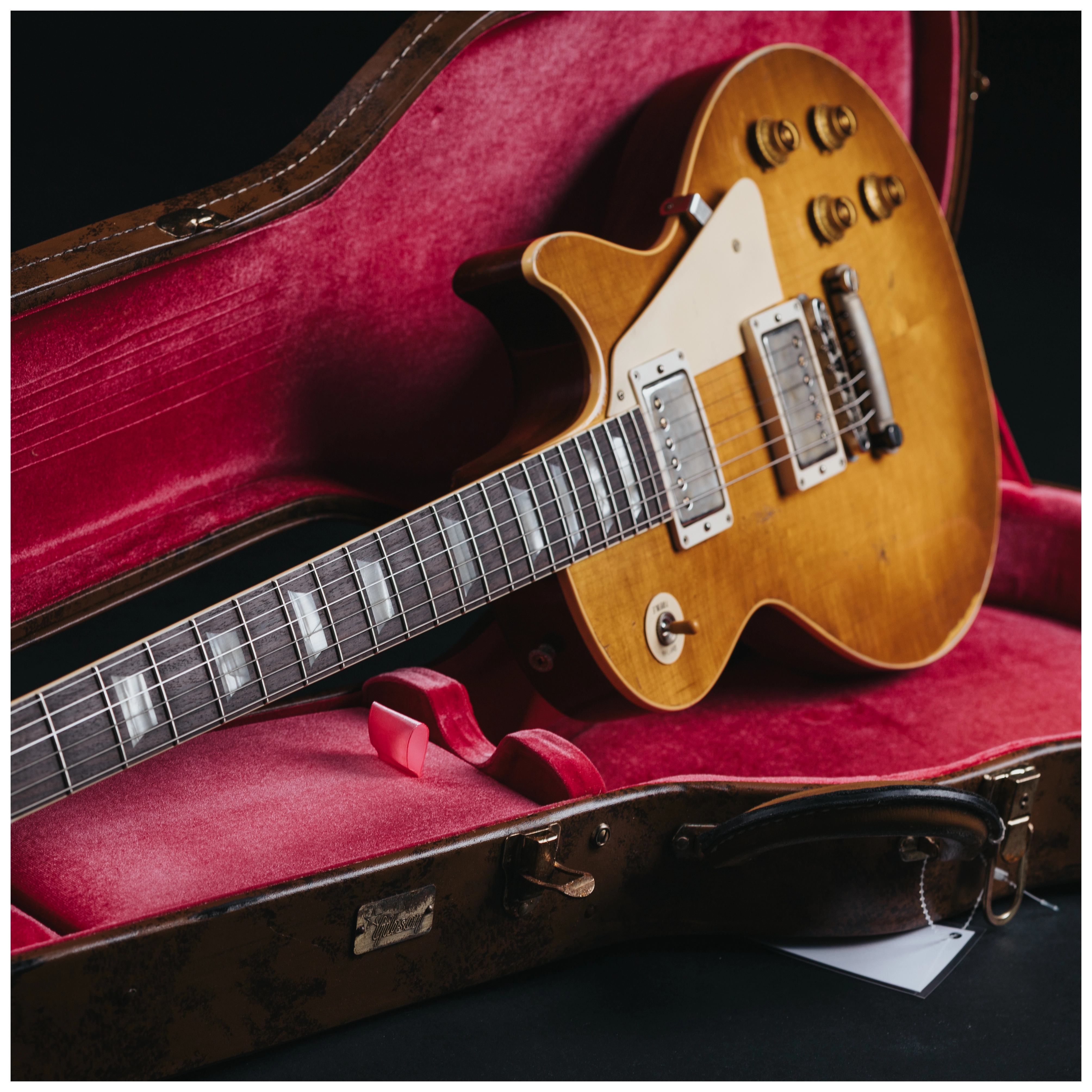 Gibson 1958 Les Paul Standard Reissue Murphy Lab Heavy Aged Lemon Burst #841827 37