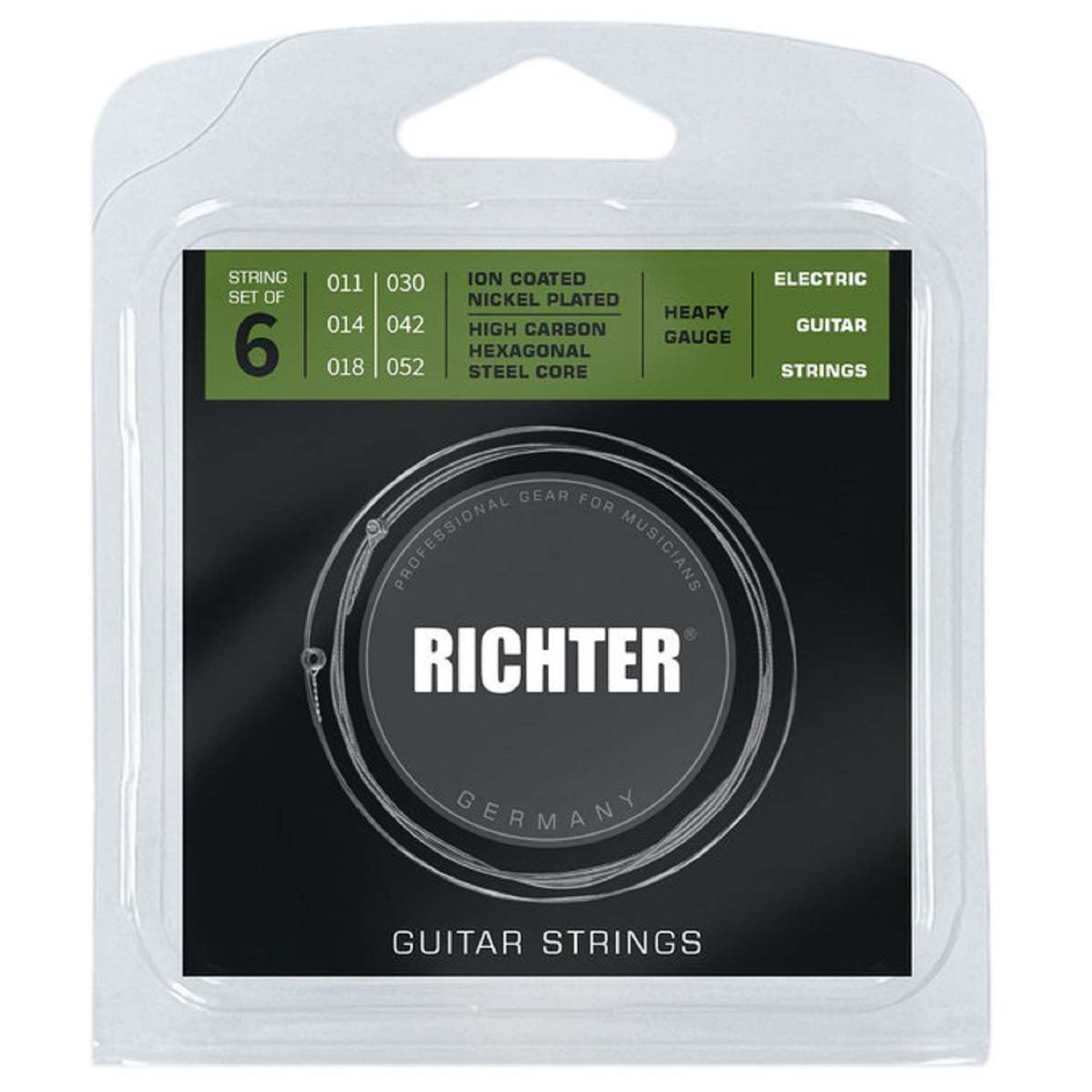 Richter Ion Coated Nickel Wound Heavy Gauge | 011-052