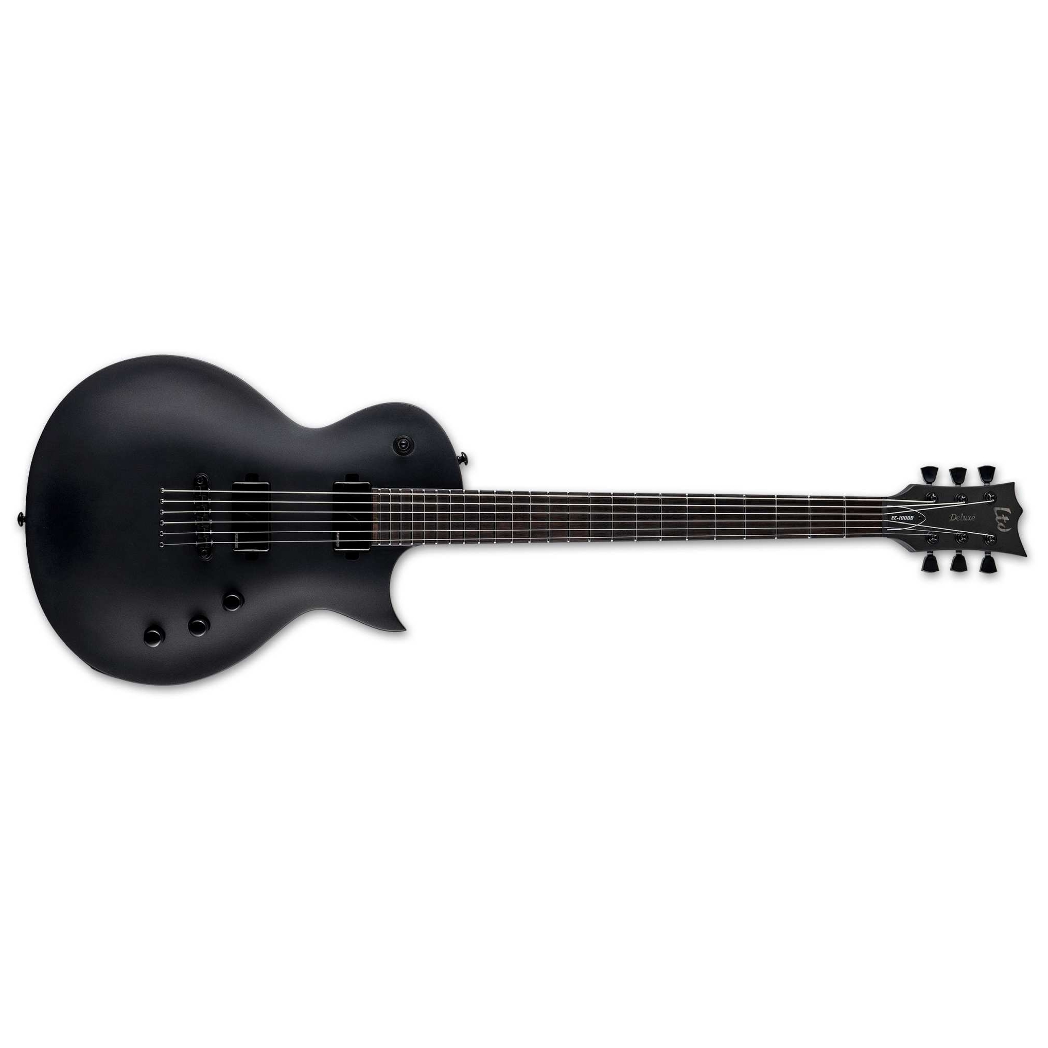 ESP - ESP LTD EC-1000 Baritone Charcoal Metallic Satin - 1