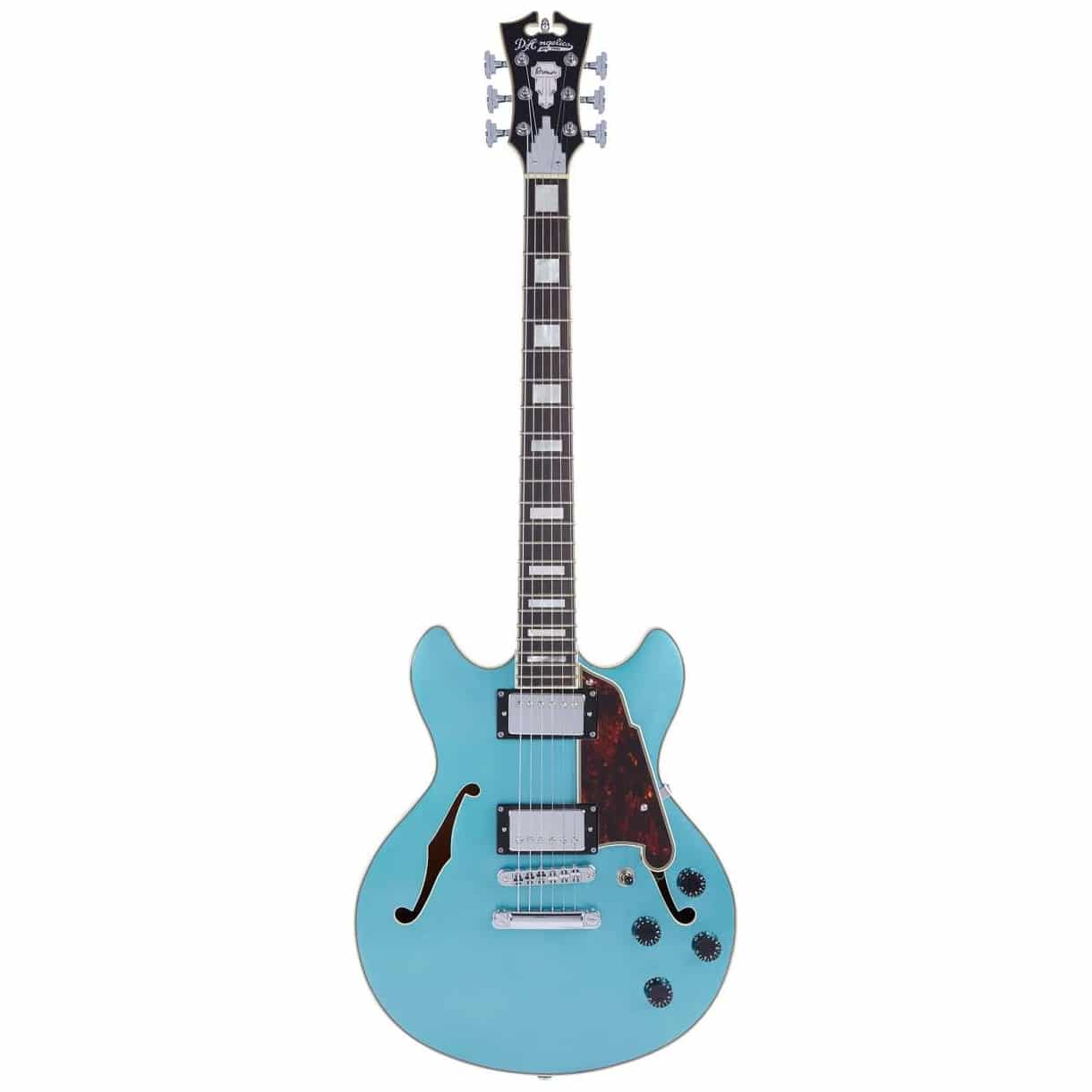 D’Angelico Guitars Premier Mini DC Ocean Turquoise