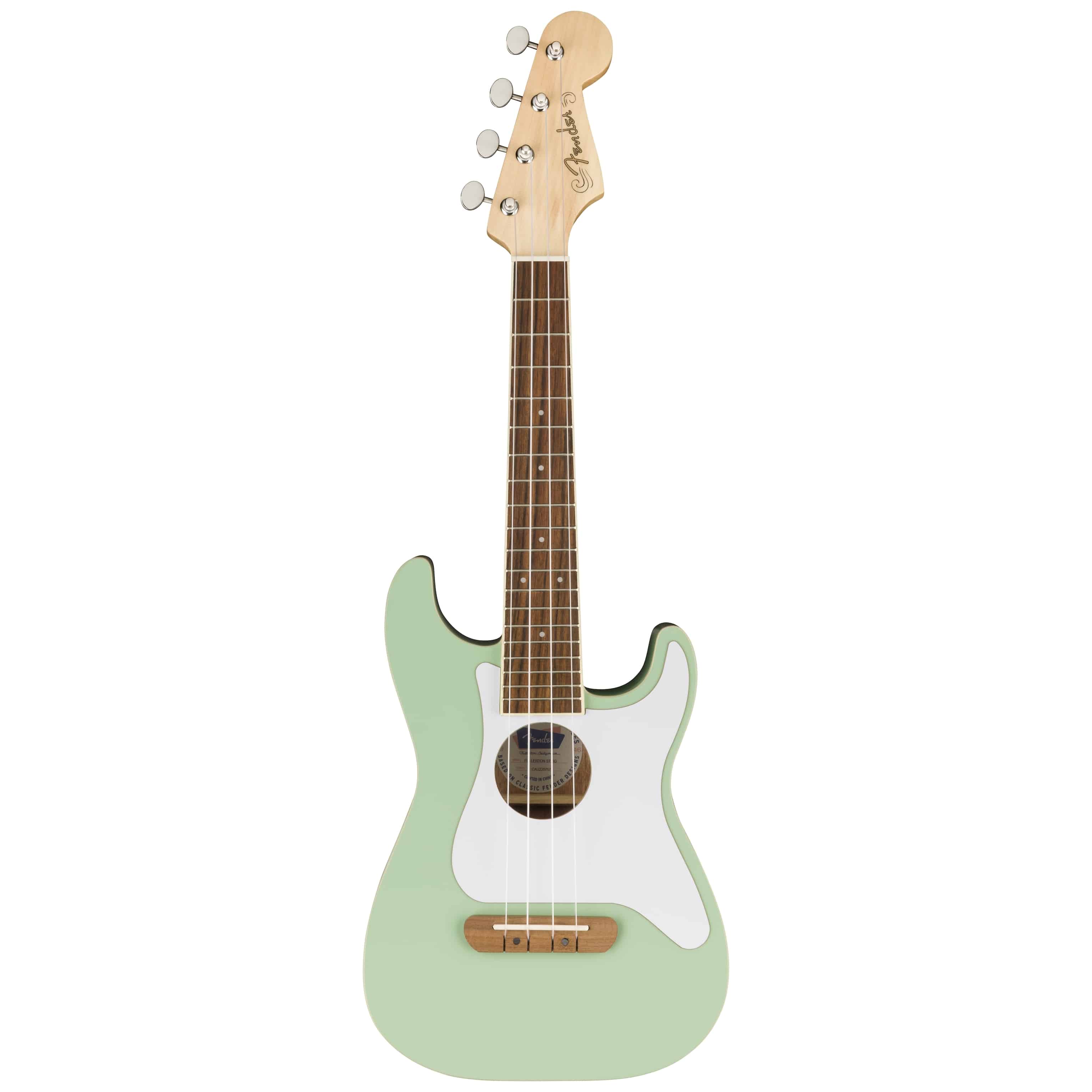 Fender Fullerton Strat Uke Surf Green