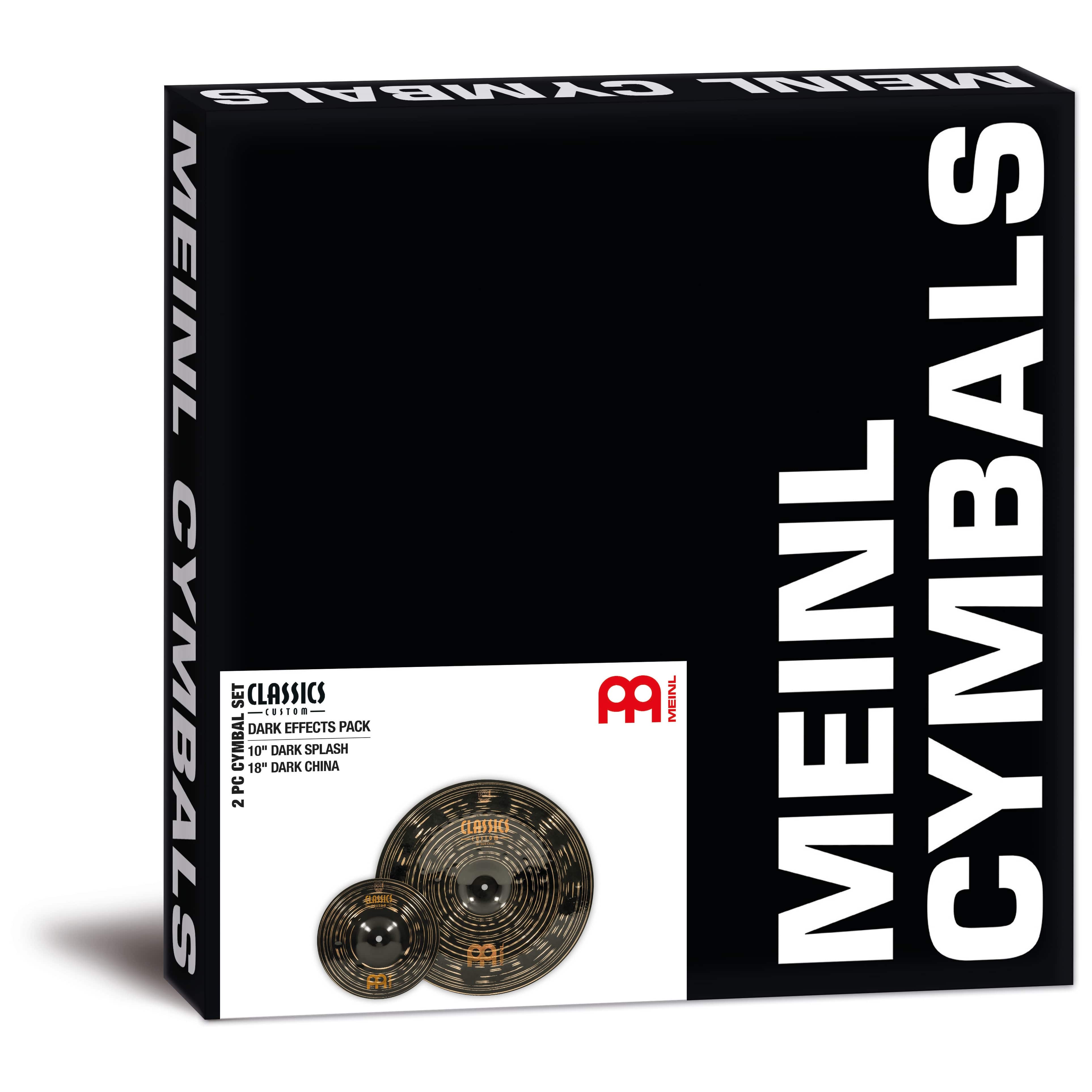 Meinl Cymbals CCD-CS3 - Classics Custom Dark Effects Pack 2
