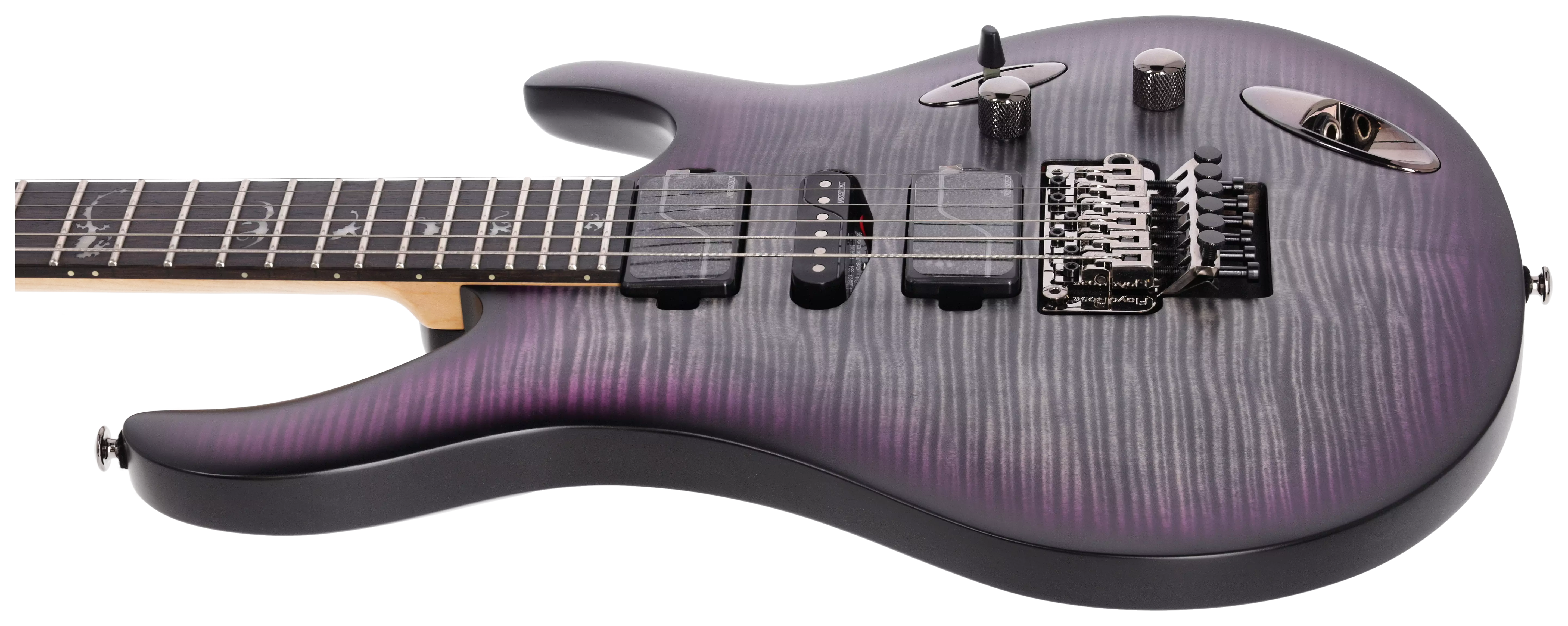 PRS SE Chleo Charcoal Purple Burst 5
