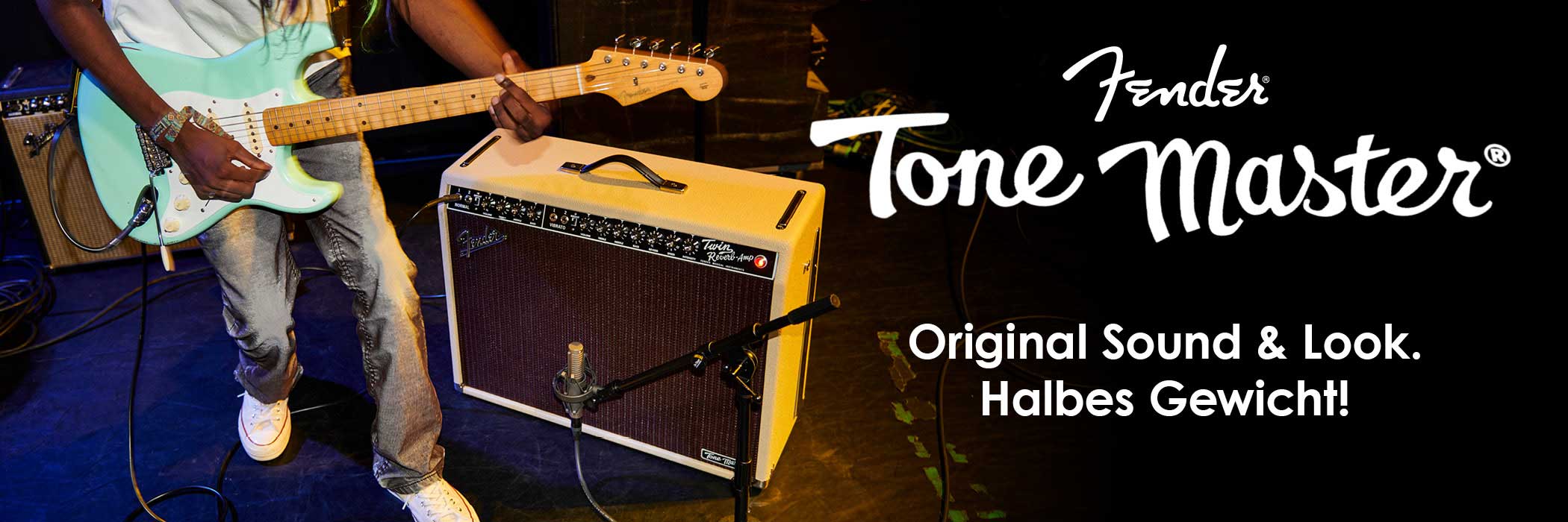 Banner für Fender Tone Master-Serie