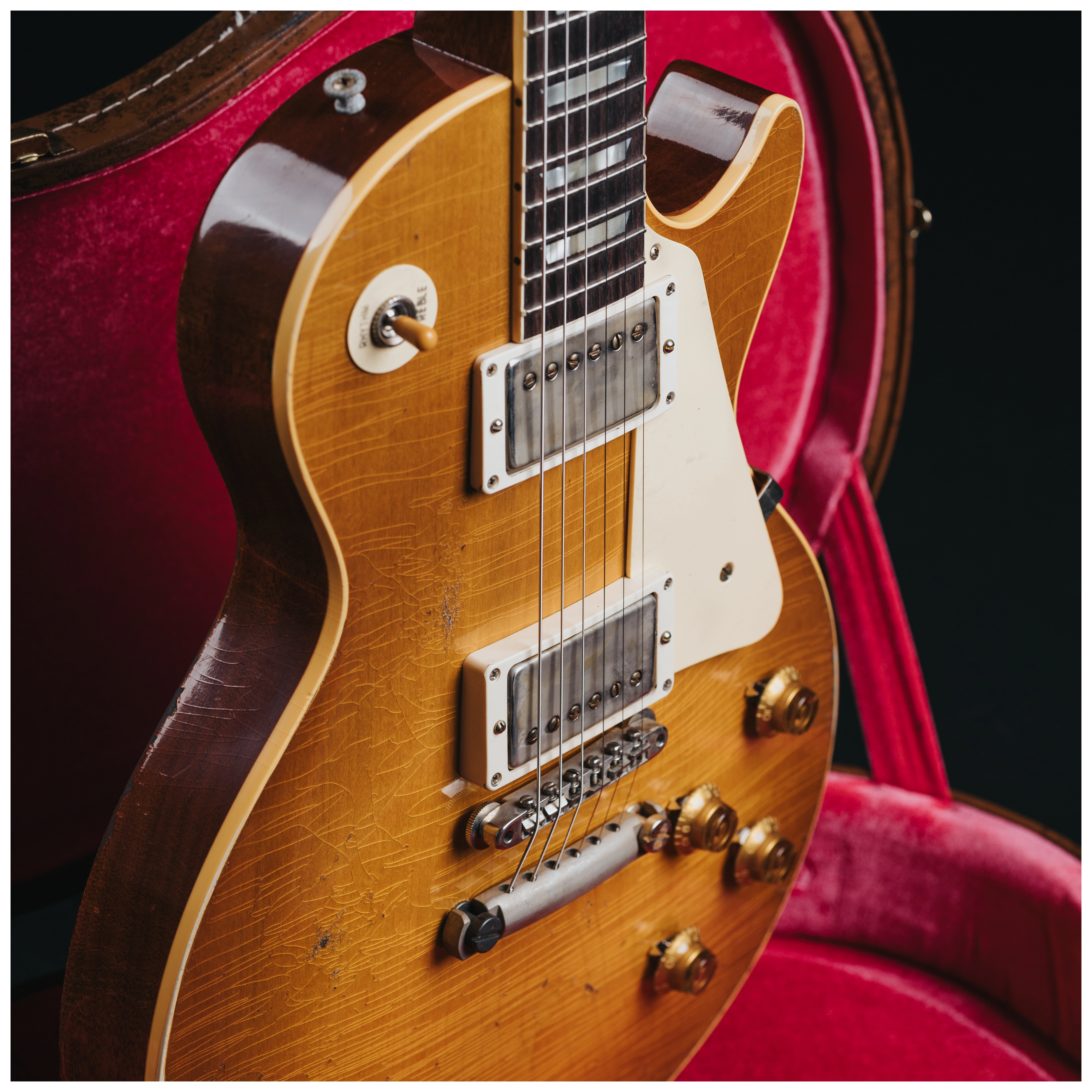 Gibson 1958 Les Paul Standard Reissue Murphy Lab Heavy Aged Lemon Burst #841827 33