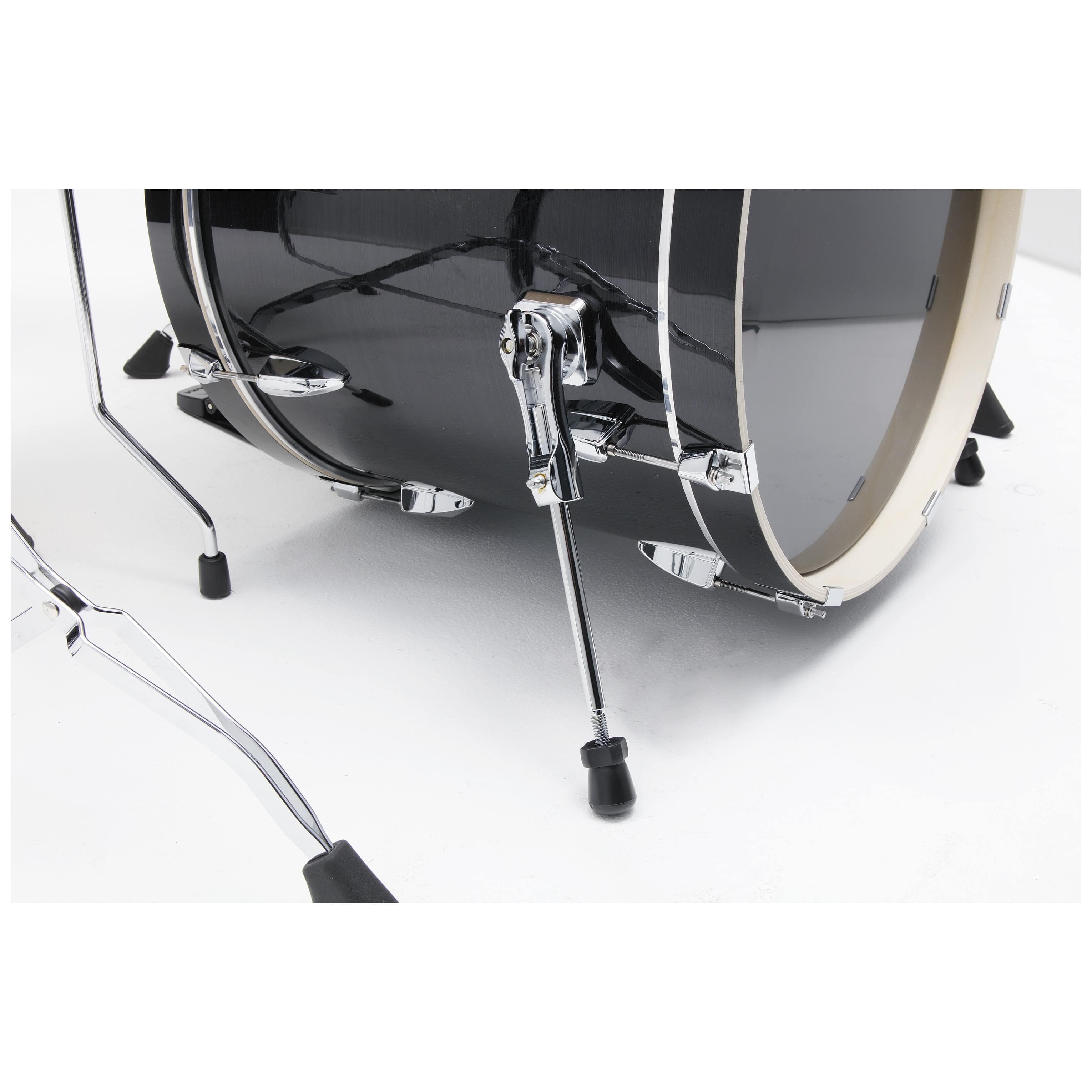 Tama IP50H6W-HBK Imperialstar Drumset 5 teilig  - Hairline Black/Chrom HW + MEINL Cymbals HCS Bronze 5