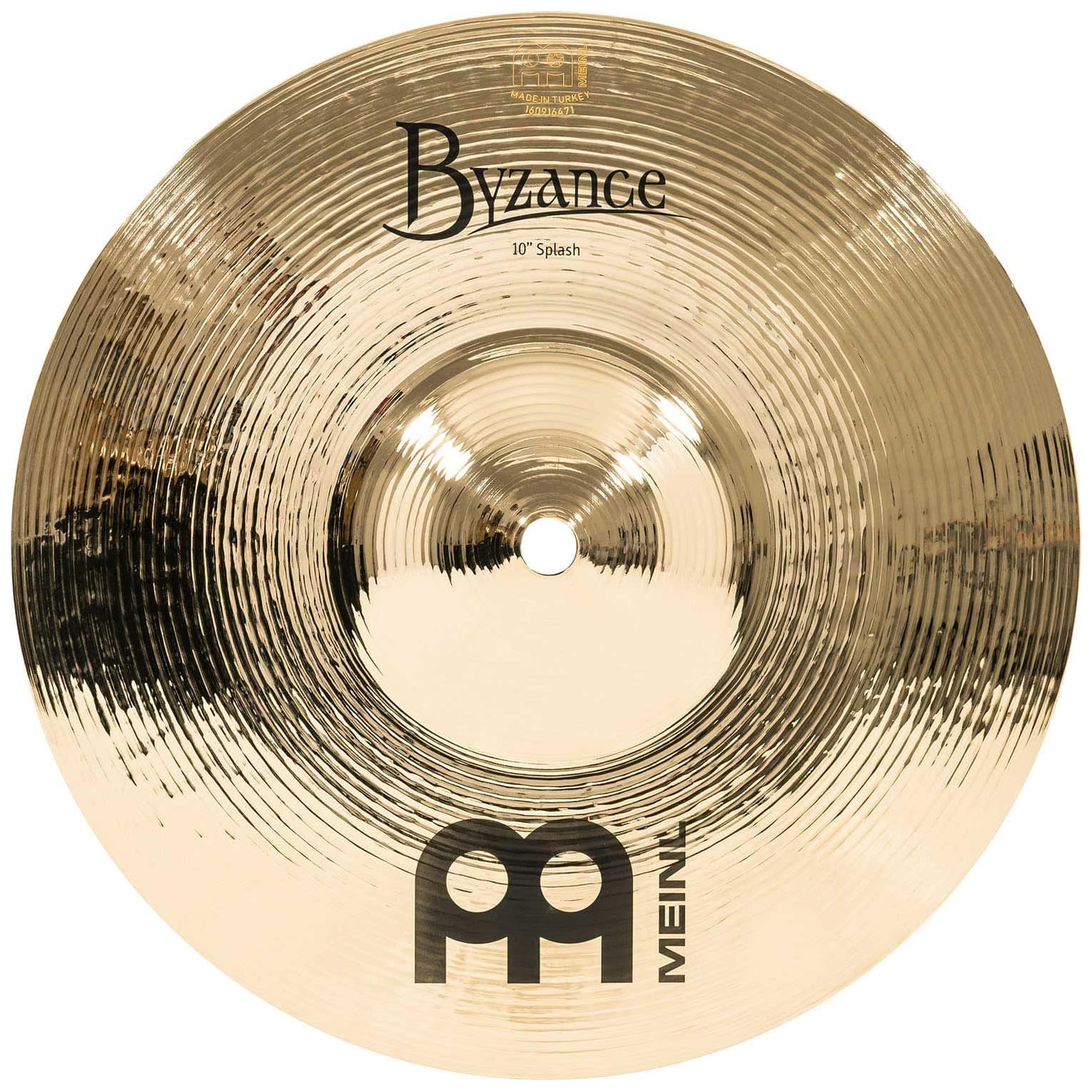 Meinl Cymbals B10S-B - 10" Byzance Brilliant Splash 