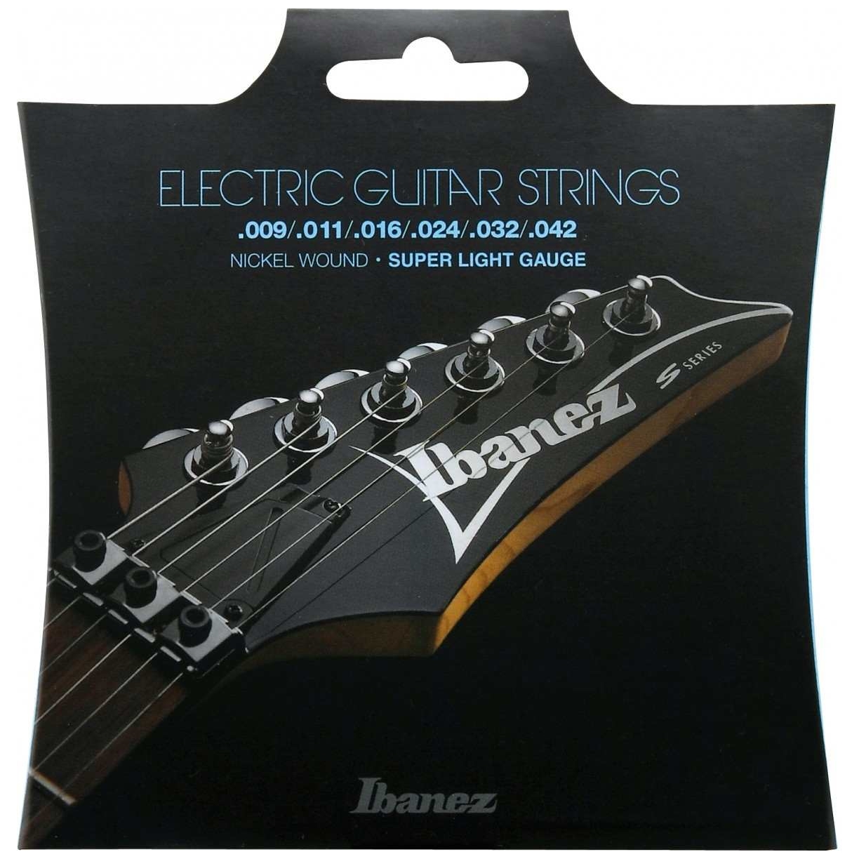 Ibanez - Ibanez IEGS6 E-Guitar String Set Nickel Super Light 009 - 042
