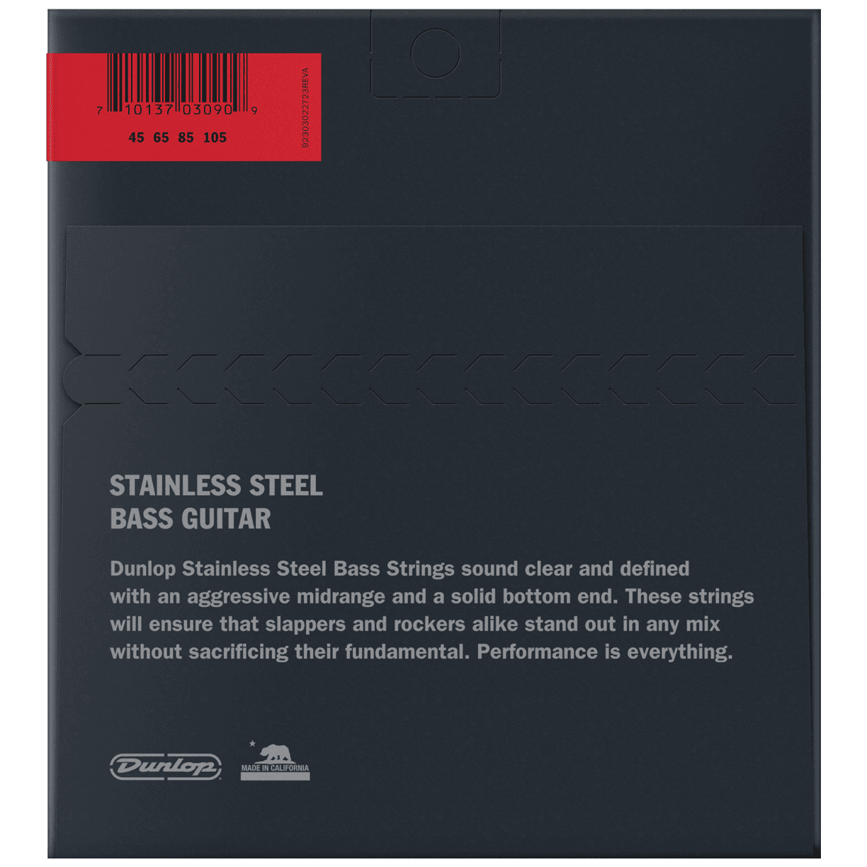 Dunlop DBS45105 Stainless Steel Medium | 45-105