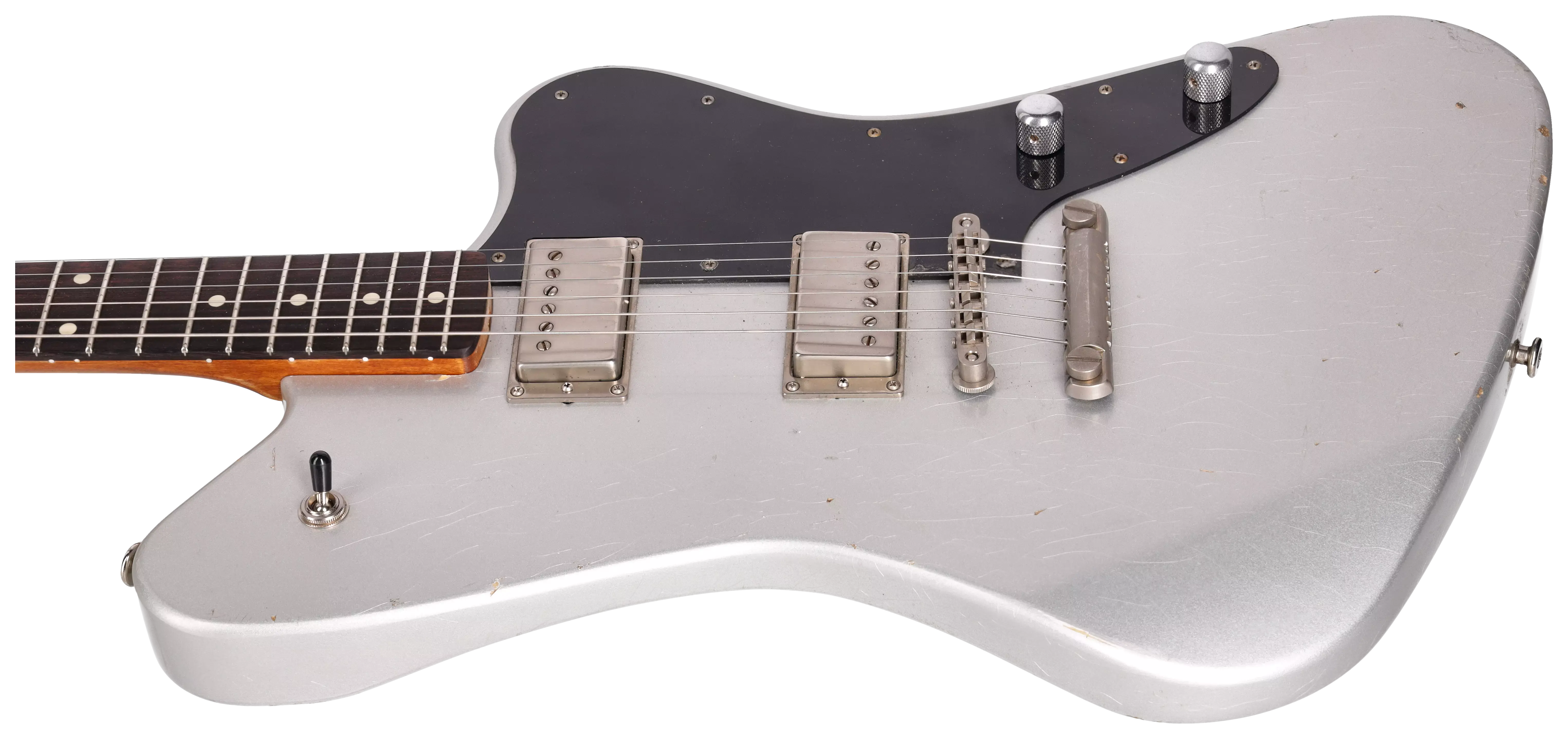 Haar Traditional FB Aged Korina Diamond Silver 6