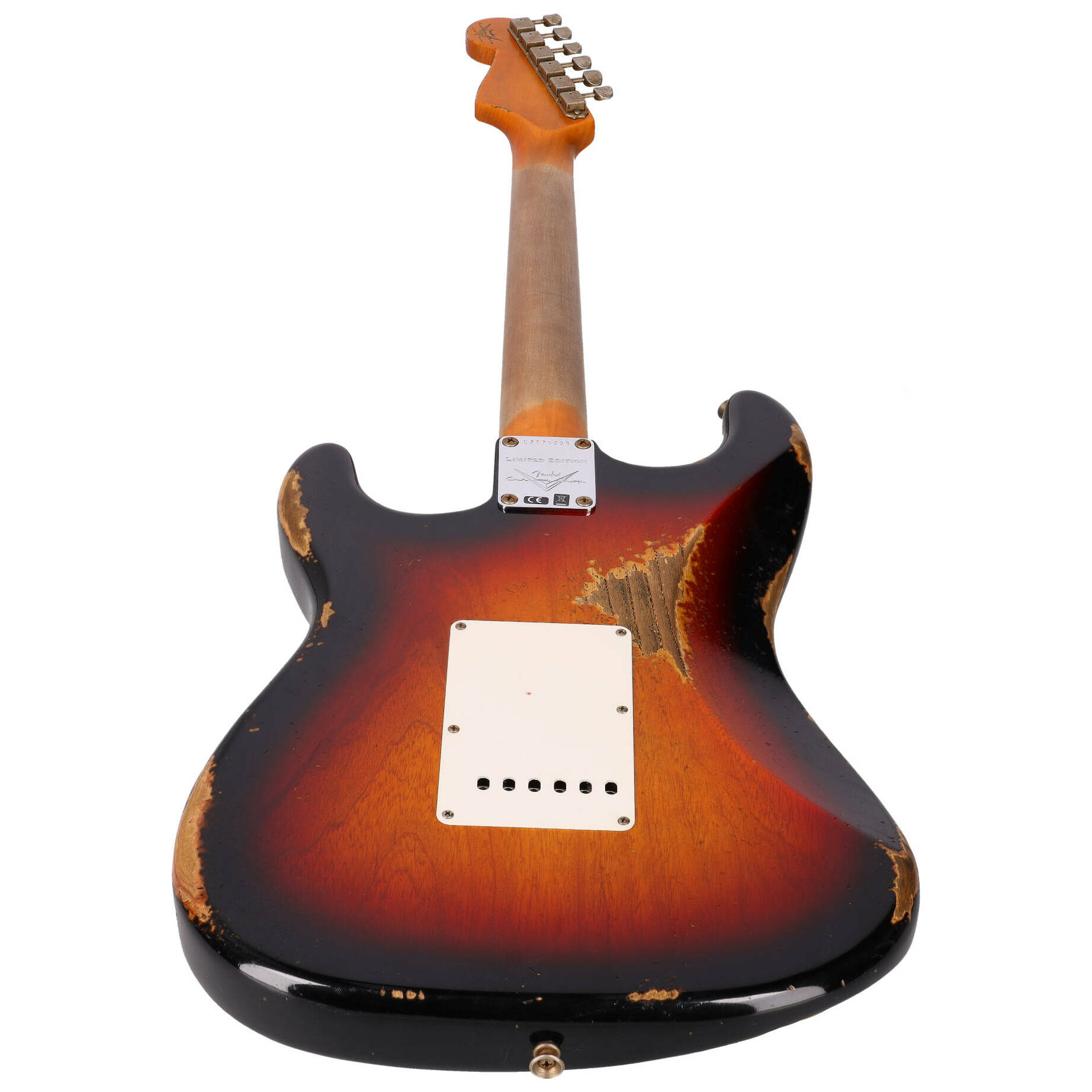 Fender LTD Custom Shop Roasted 62 Stratocaster Heavy Relic Faded Aged 3-Color Sunburst #1 4