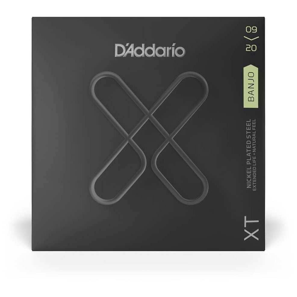 D’Addario - D’Addario XTJ0920 - XT Banjo Nickel Plated Steel 009-020