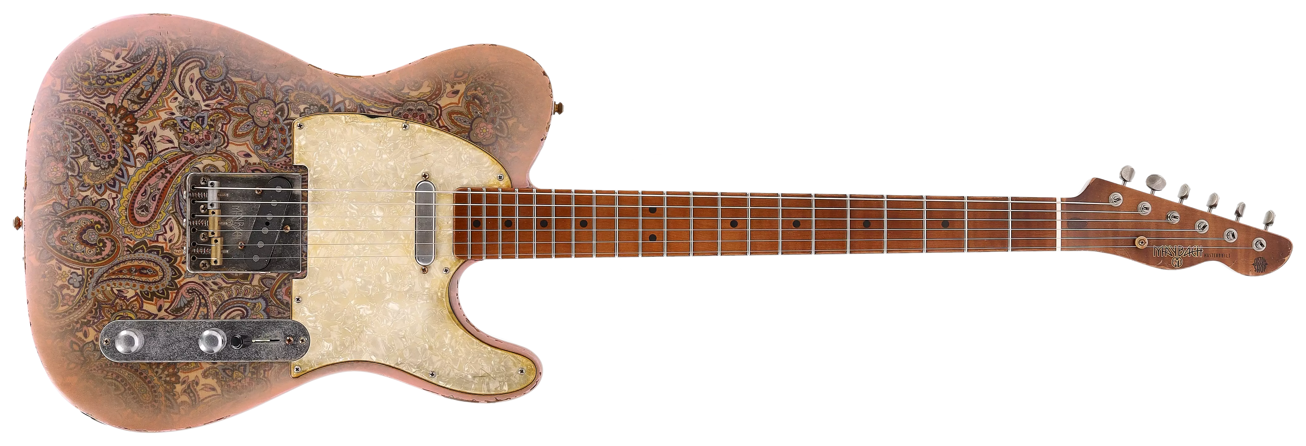 Maybach Texonian T54 Masterbuilt Aged Shell Pink Paisley 1