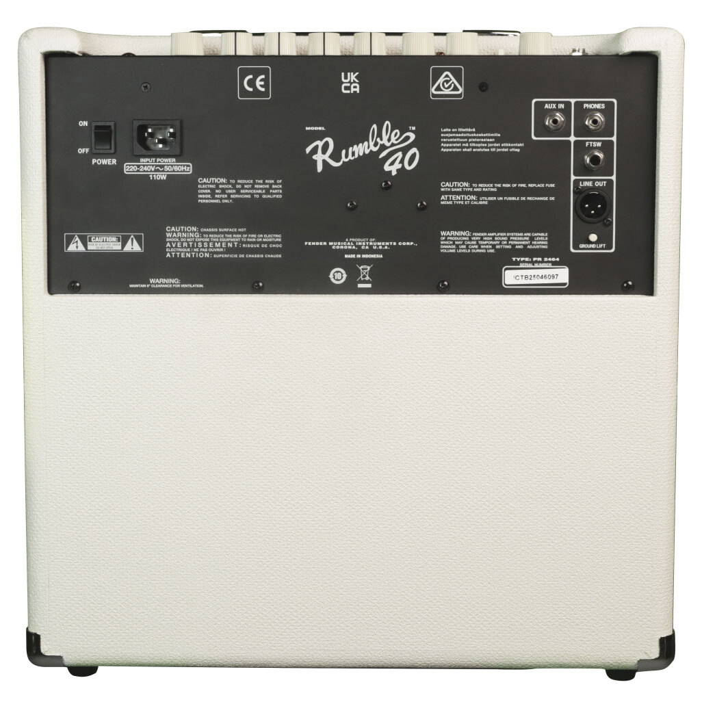 Fender Rumble 40 (V3) Ivory 2
