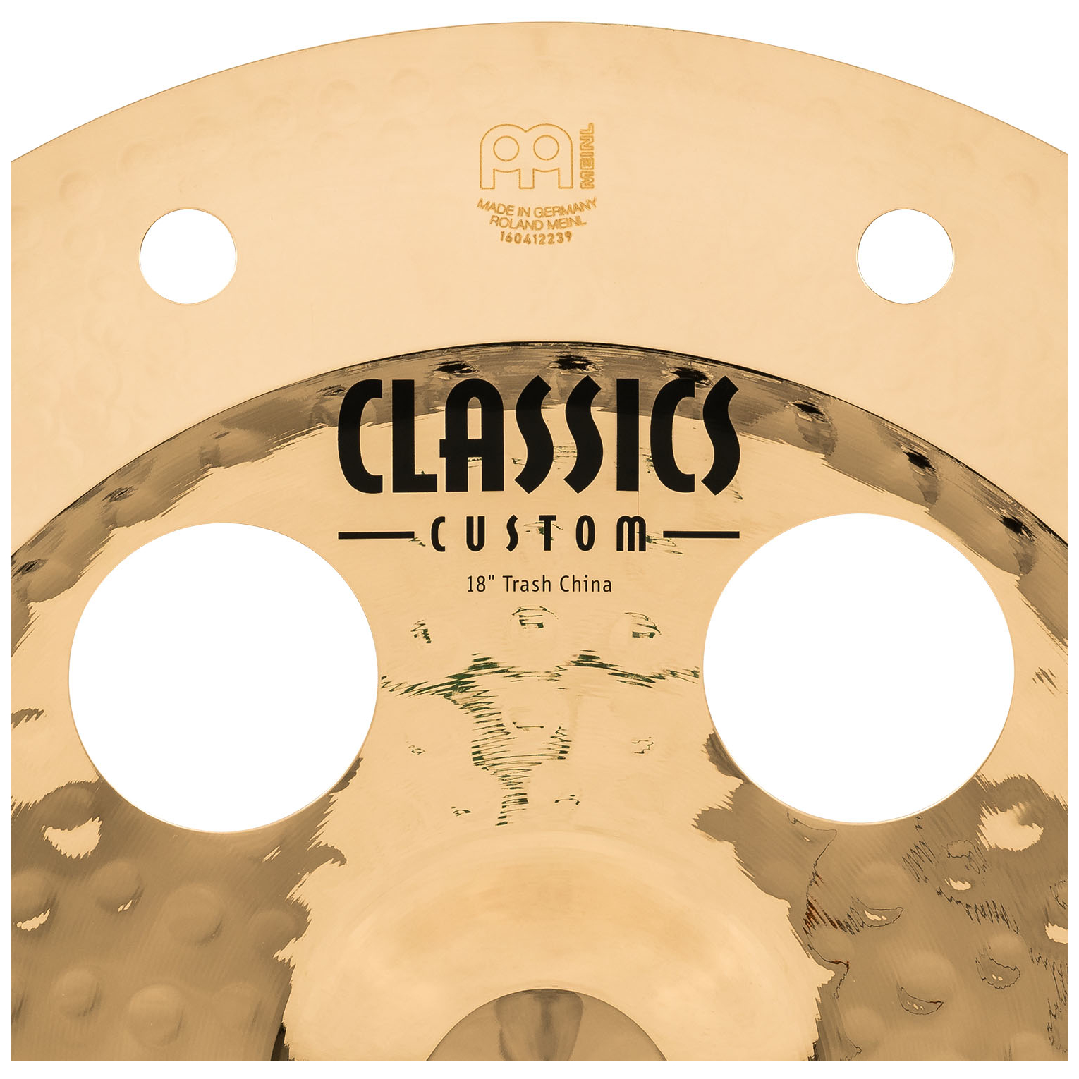 Meinl Cymbals CC18TRCH-B Classics Custom Brilliant Trash China - 18 Zoll 10007510-2