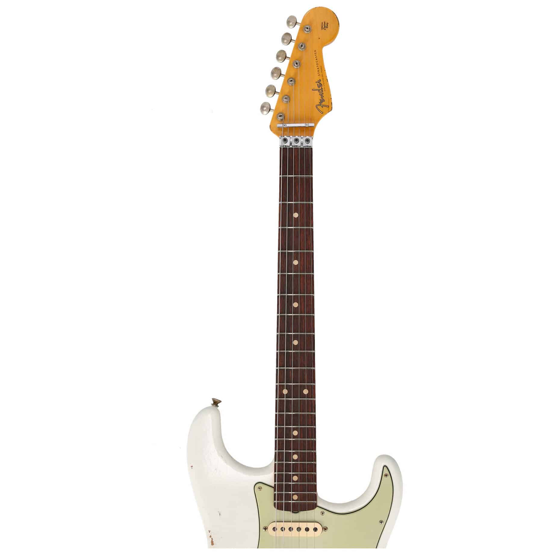 Fender Custom Shop 1960 Stratocaster RW HSS FR OLW 14