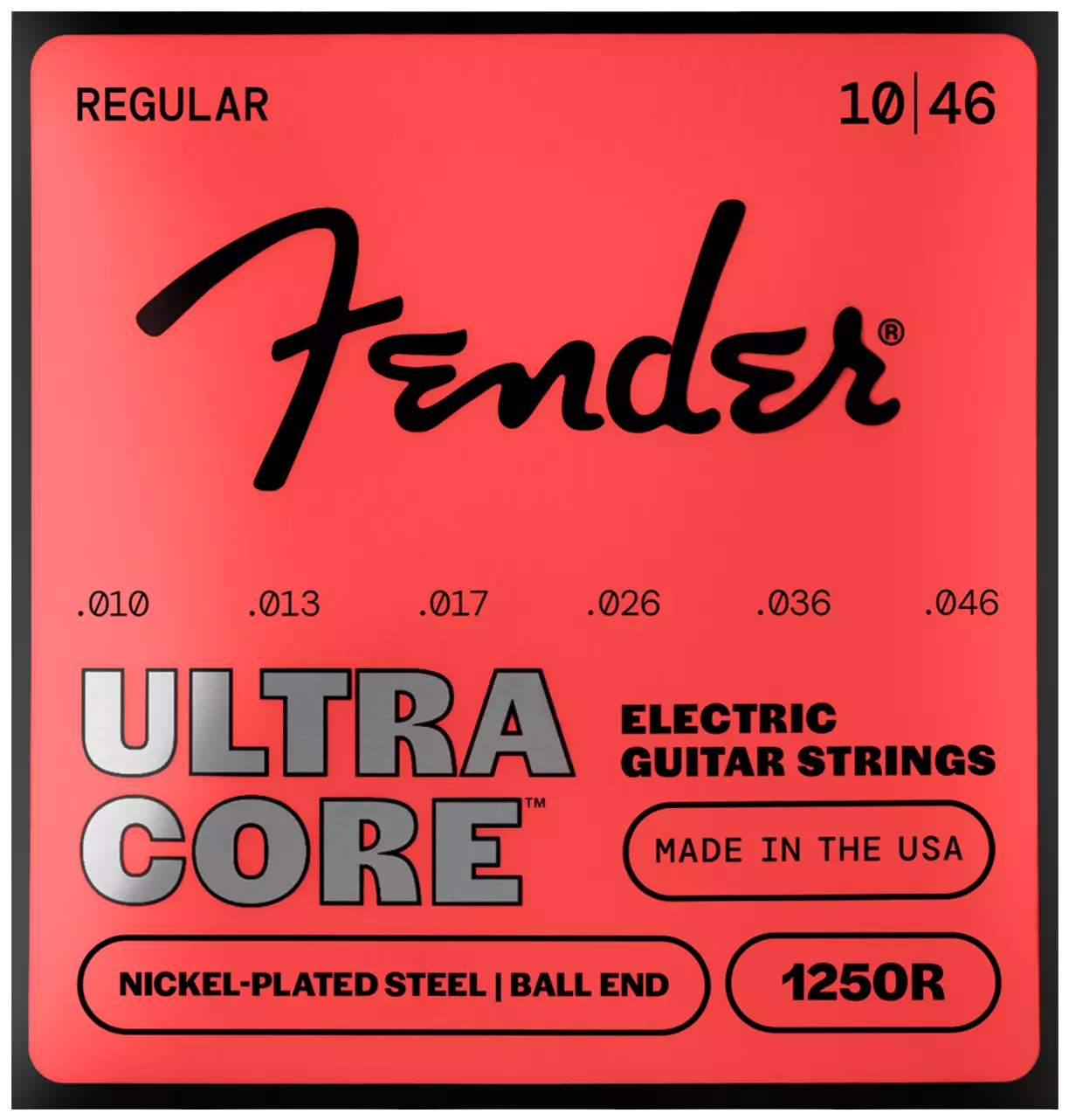Fender UltraCore™ 1250R Electric Guitar Strings 010-046