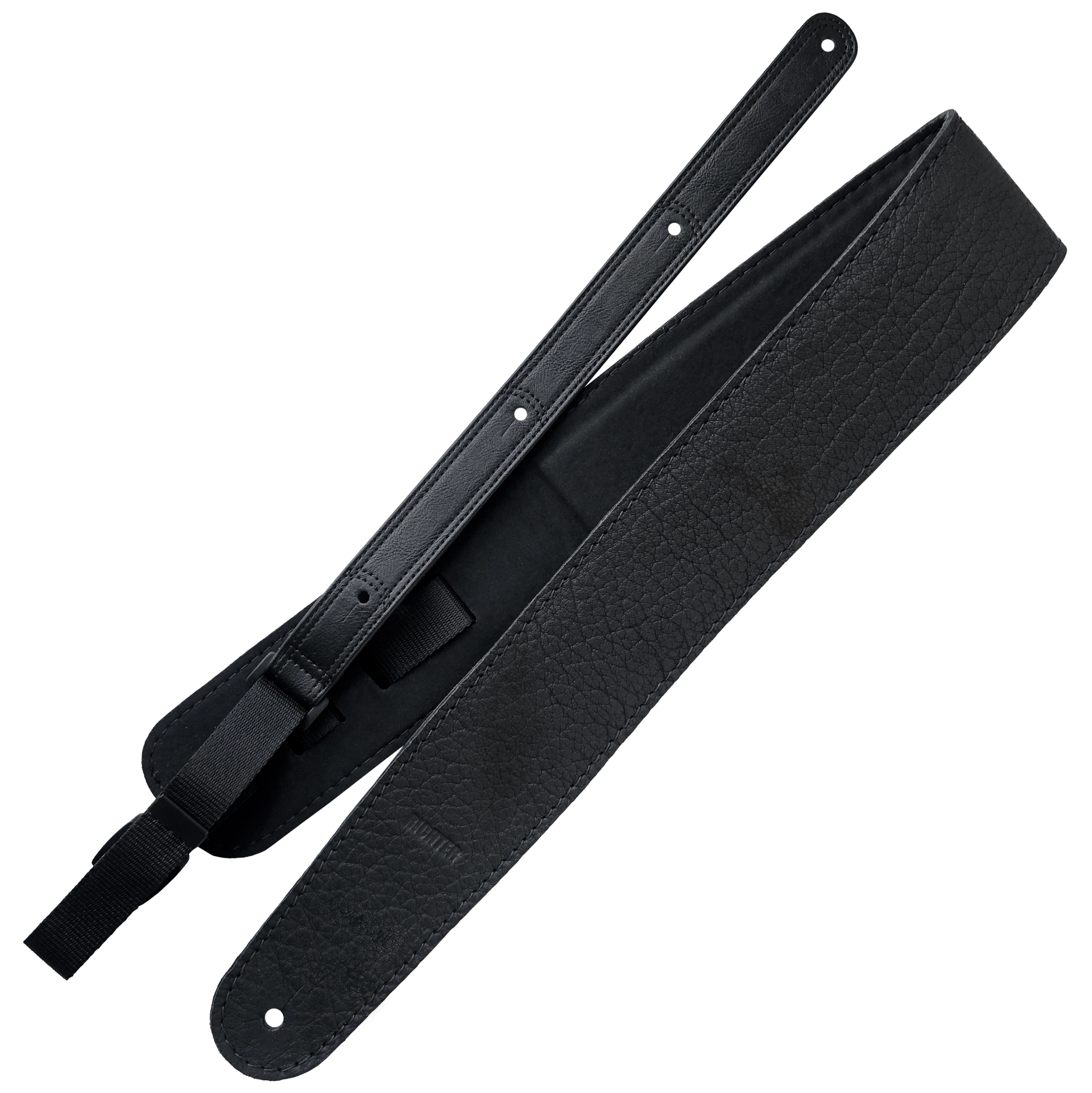 Richter Luxury Gitarrengurt Bullneck Wild Black
