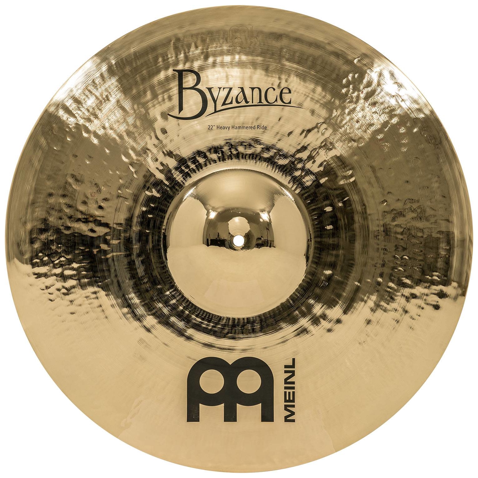 Meinl Cymbals - Meinl Cymbals B22HHR-B - 22 Byzance Brilliant Heavy Hammered Ride