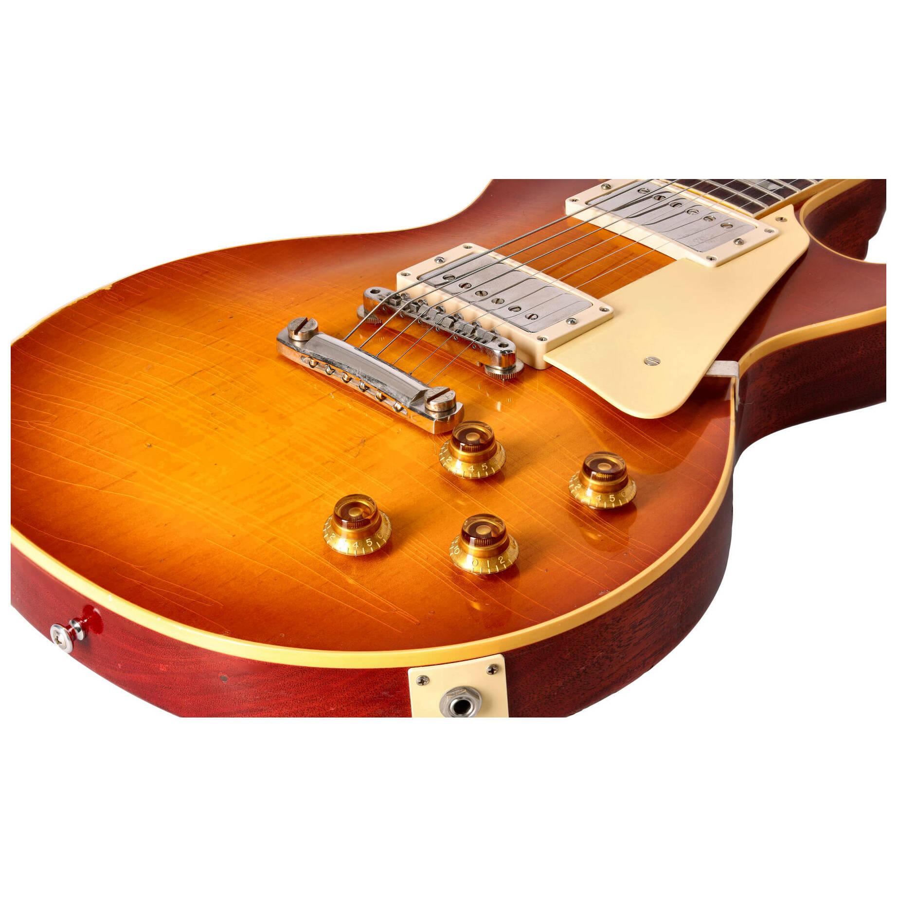 Gibson 1958 Les Paul Standard Iced Tea Burst Light Aged Murphy Lab Session Select #1 7
