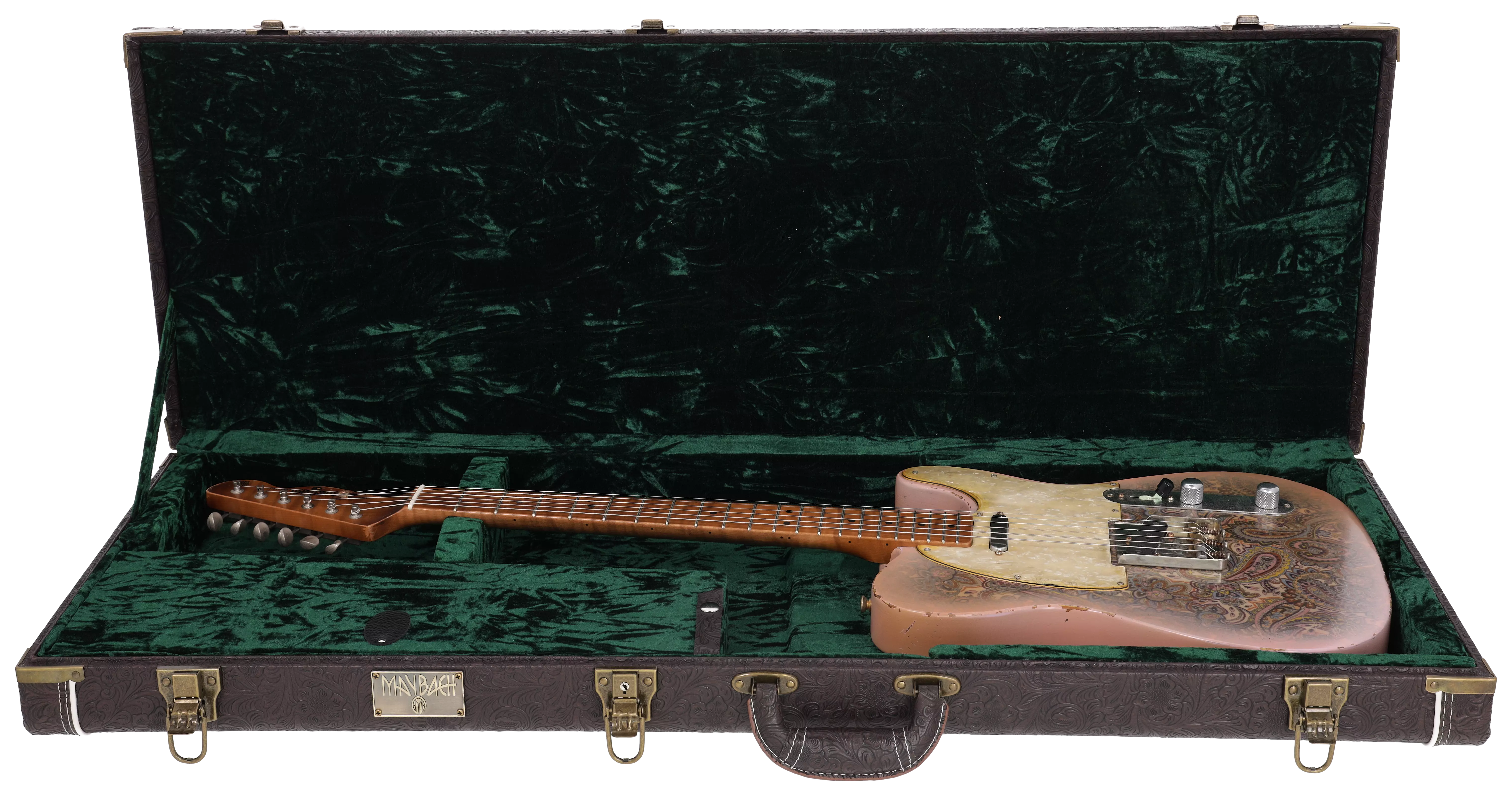 Maybach Texonian T54 Masterbuilt Aged Shell Pink Paisley 16