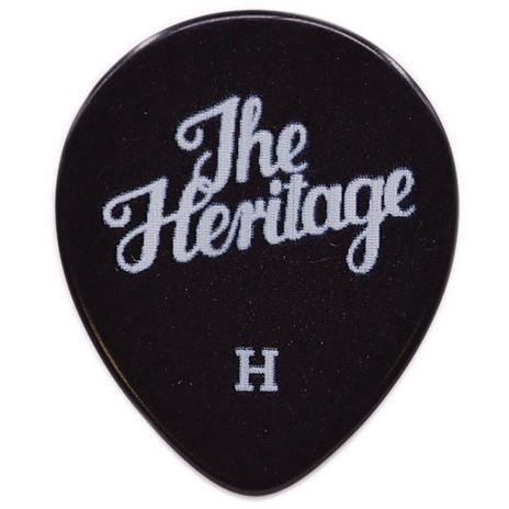 Heritage Celluloid 347 Black Heavy 12 Stück Tin Box 2