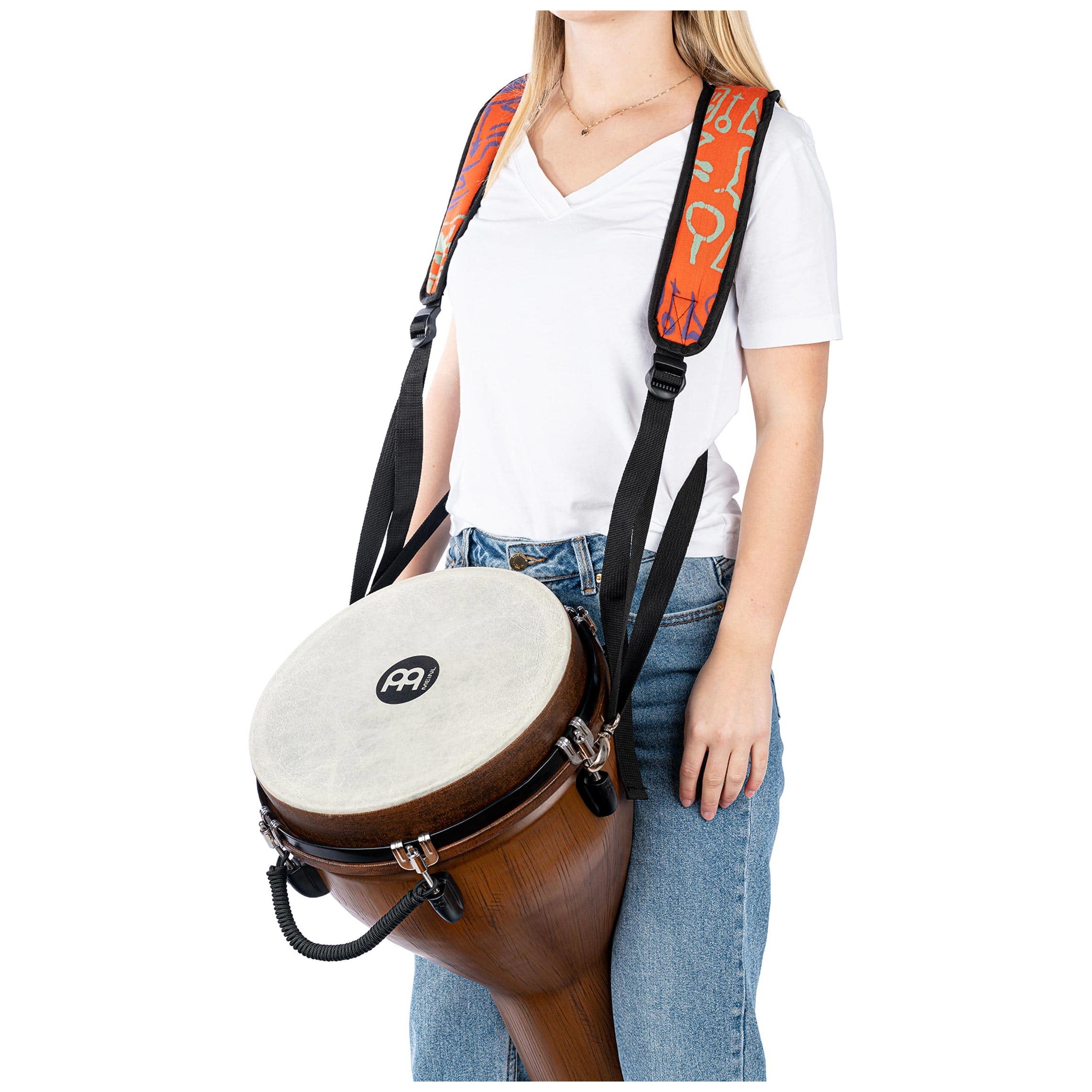 Meinl Percussion - Meinl Percussion MDJS1PS Designer Djembe Strap, Pharaoh s Script - 2