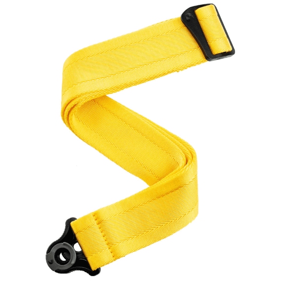 D’Addario - D’Addario Gitarrengurt, Nylongewebe, Auto Lock, Mellow Yellow