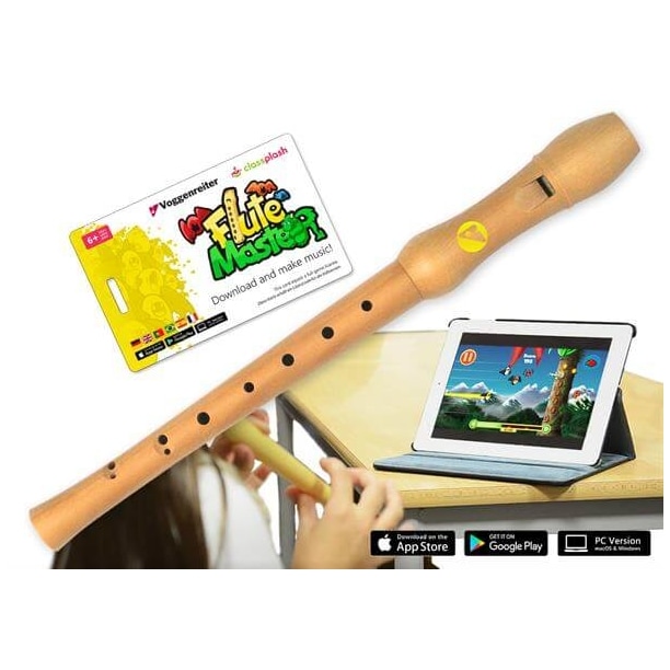 Voggenreiter - Voggenreiter Flute Master - Schulblockflöte - Barocke Griffweise