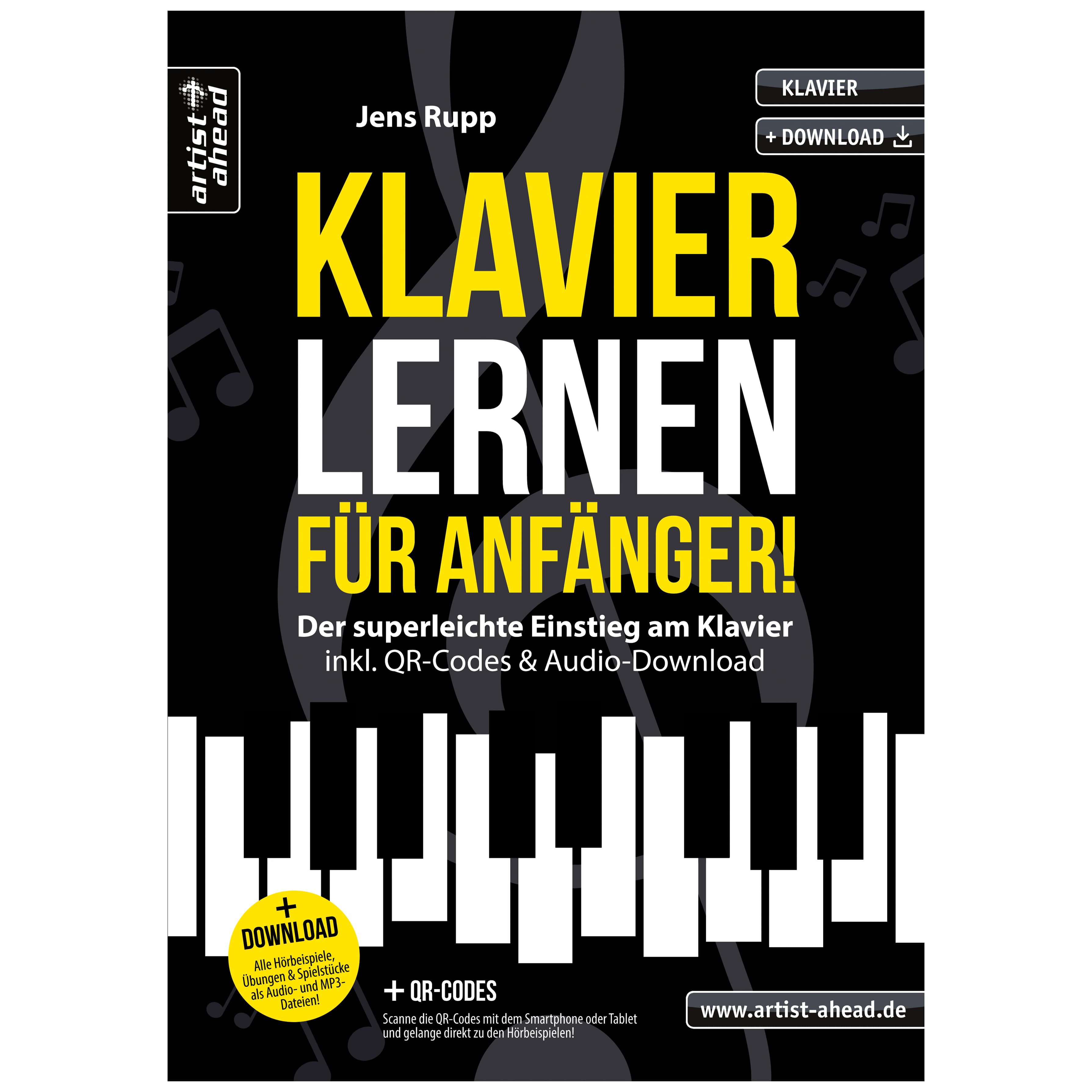 Artist Ahead Klavier lernen für Anfänger! - Jens Rupp
