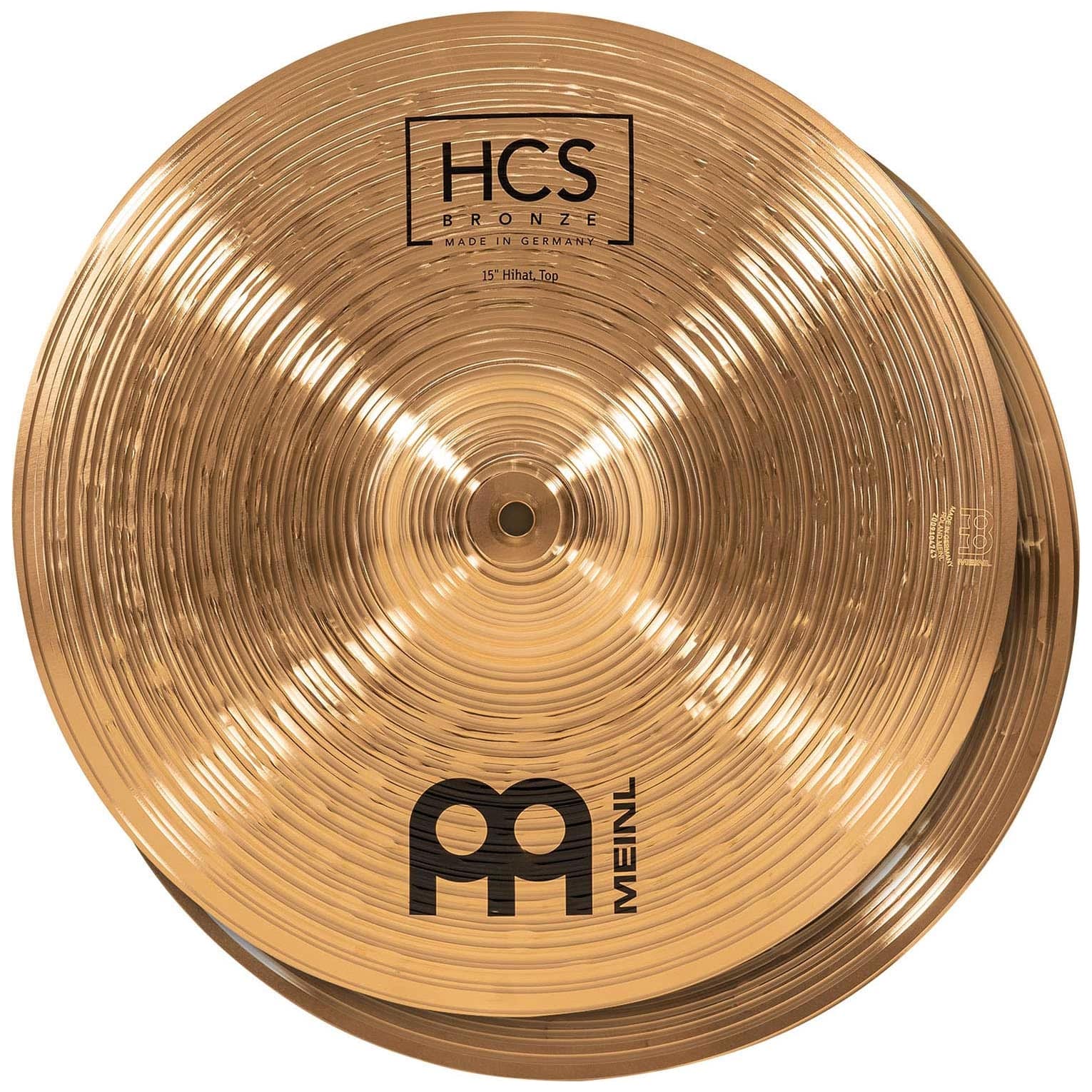 Meinl Cymbals HCSB15H - 15" HCS Bronze Hihat
