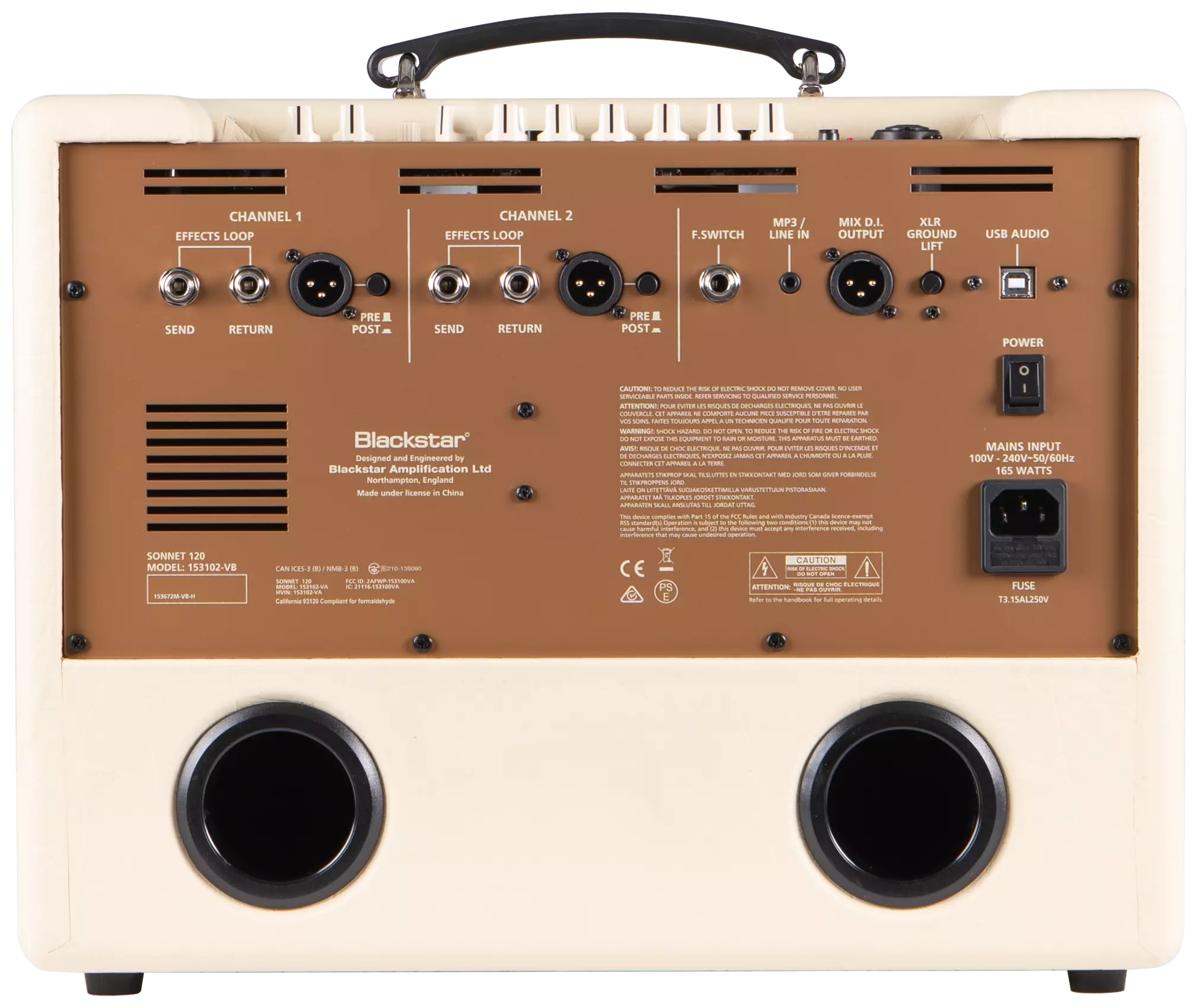 Blackstar Sonnet 120 Beige 2