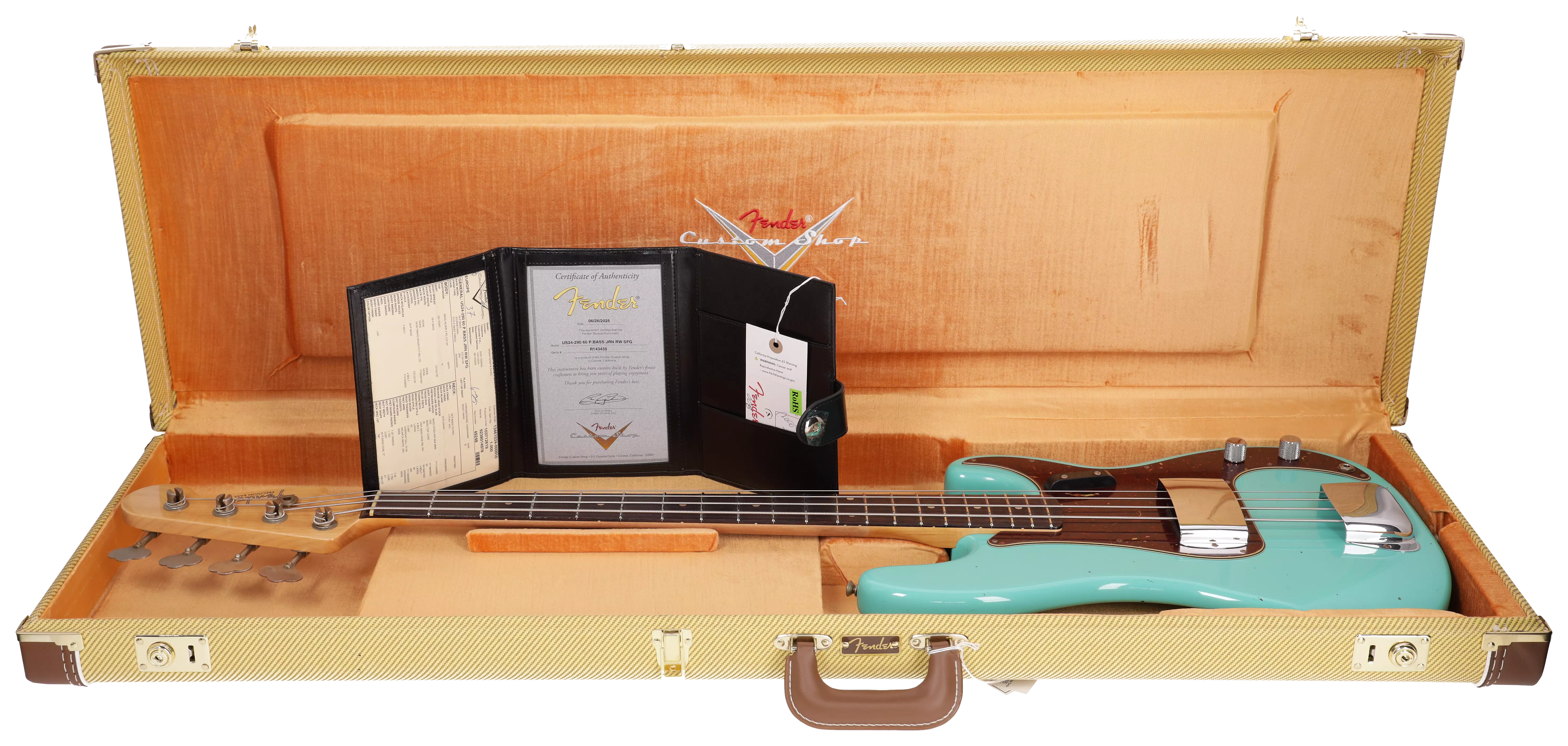 Fender Custom Shop 1960 Precision Bass RW JRN SFG 17