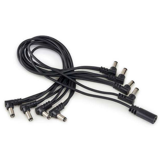 RockBoard DC Kabel, 8 Outputs, gewinkelt