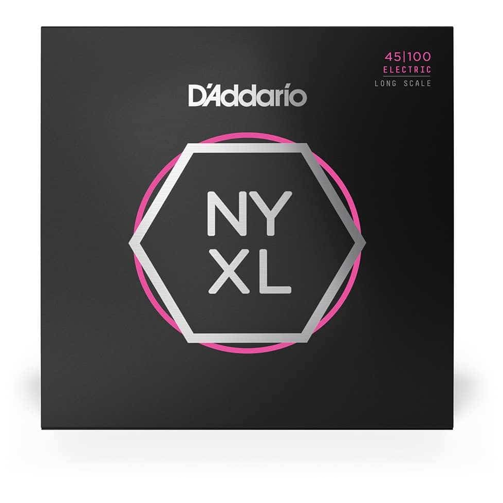 D’Addario NYXL45100 - NYXL Bass Nickel Wound, Long Scale 45-100