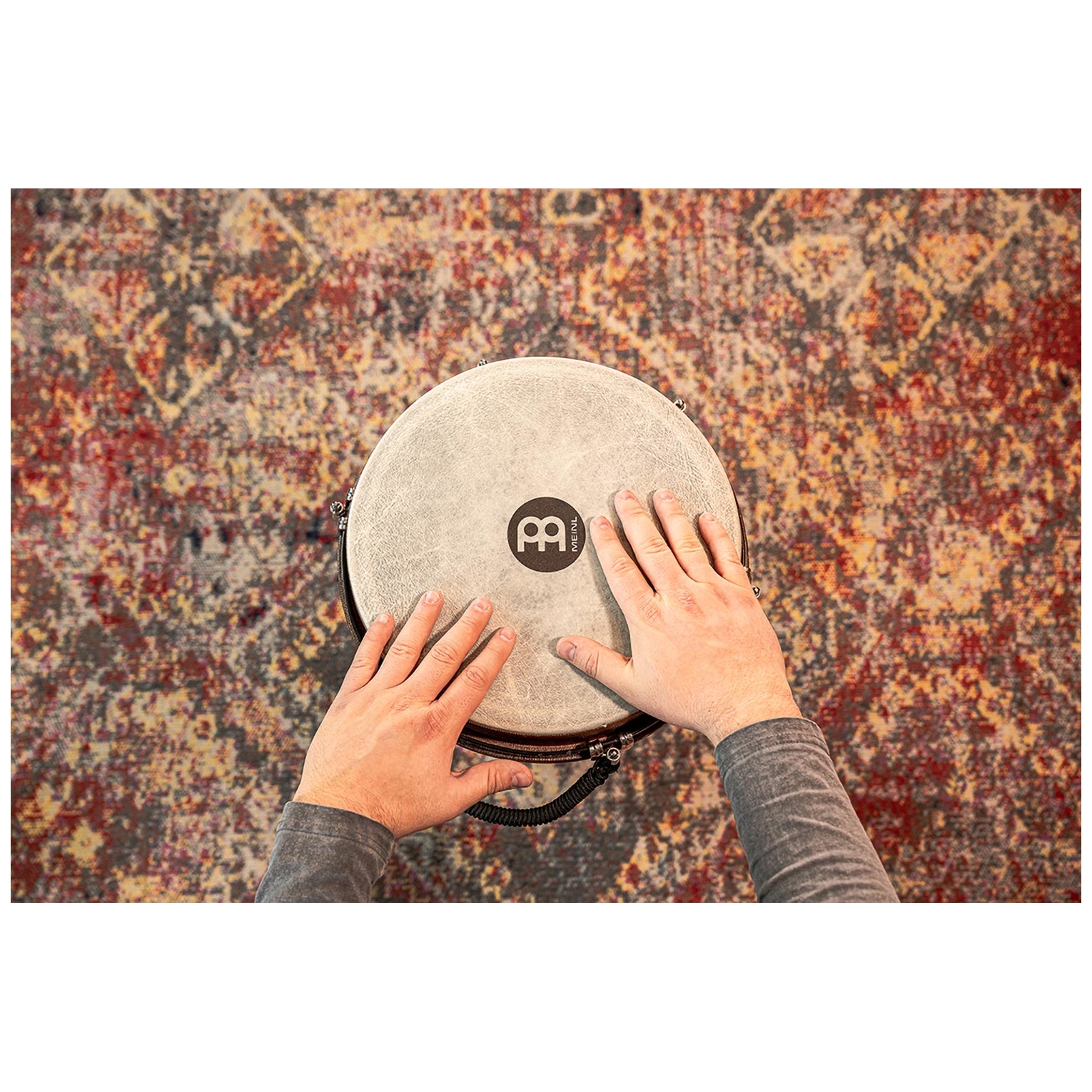 Meinl Percussion - Meinl Percussion JD12BW 12 Jumbo Djembe, Barnwood - 6