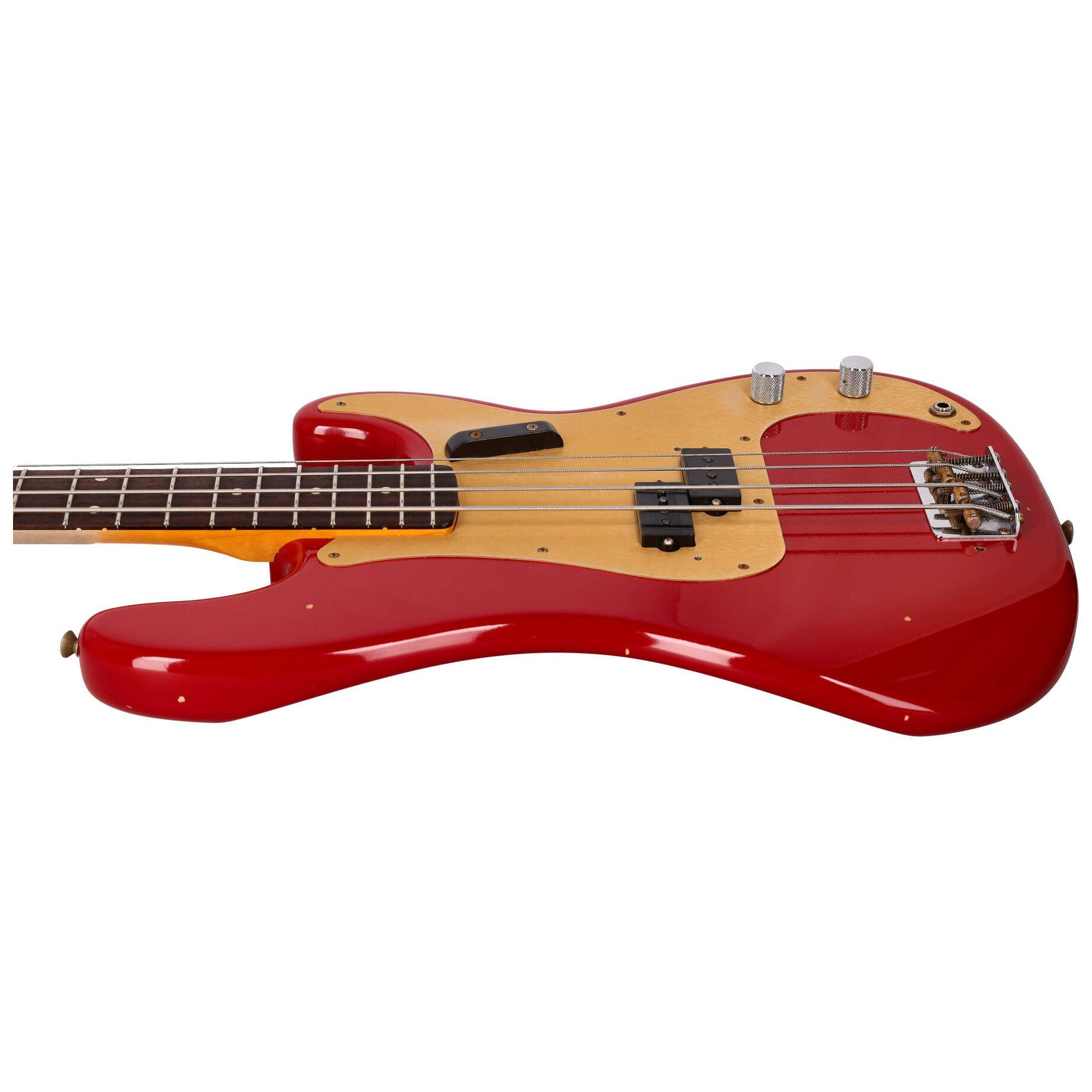 Fender Custom Shop Limited Edition '59 Precision Bass Journeyman Relic RW Aged Dakota Red 8