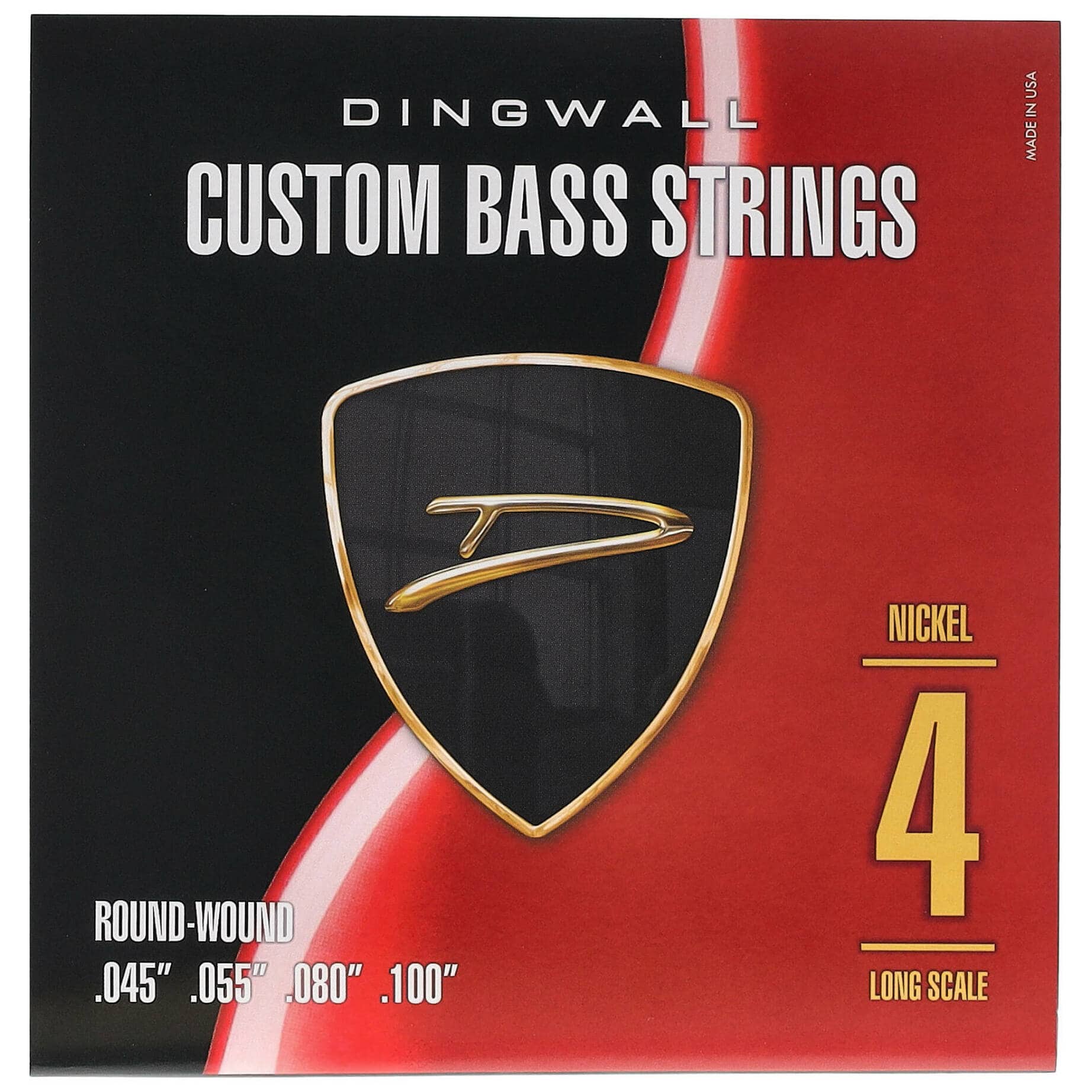 Dingwall Long Scale 4-String Nickel Plated Steel 045 - 100