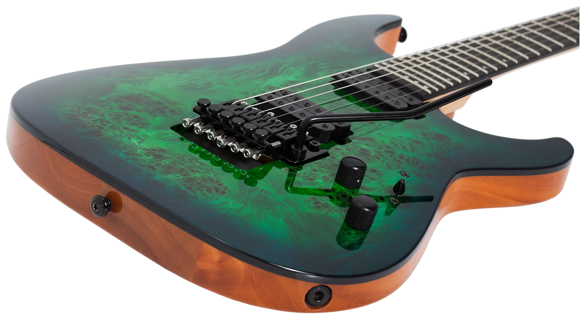 Schecter C-6 FR Pro Aqua Burst