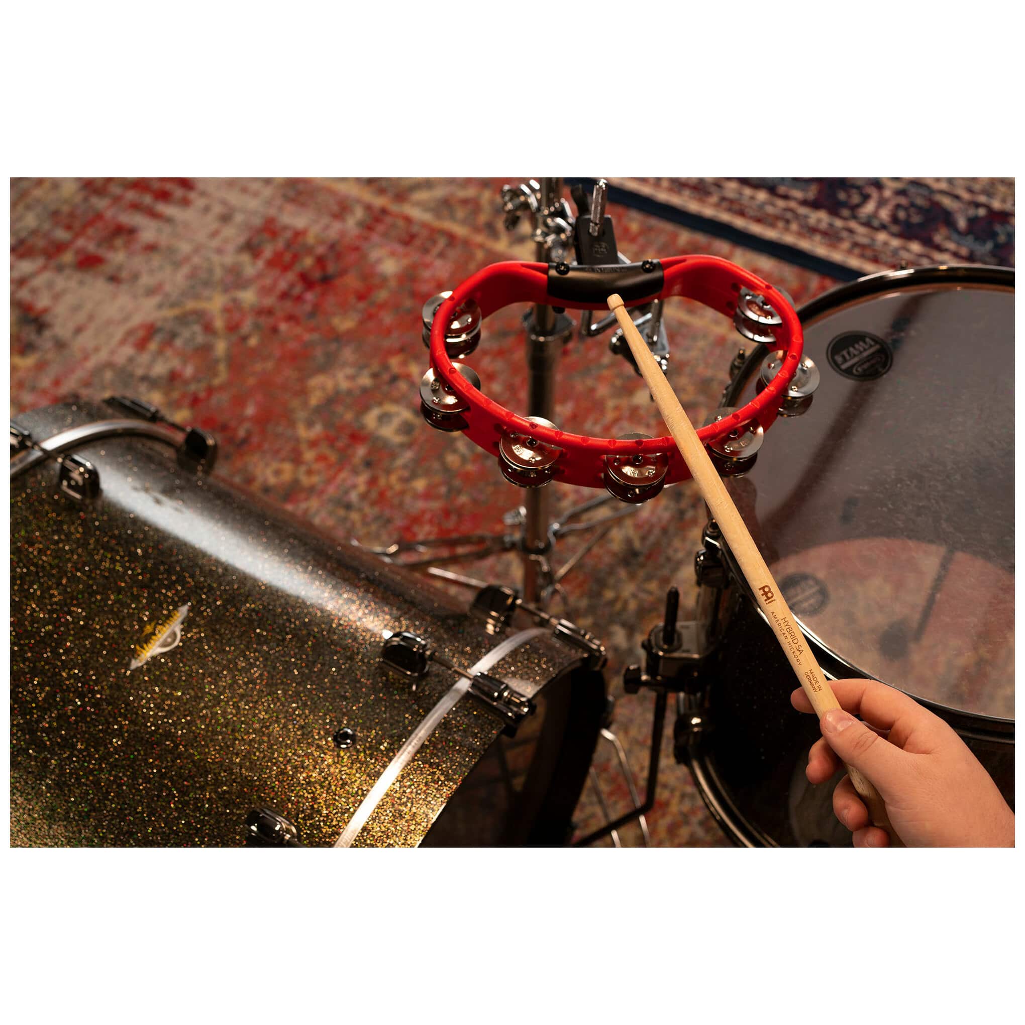 Meinl Percussion HTMT2R - Headliner® Mountable ABS Tambourine  6