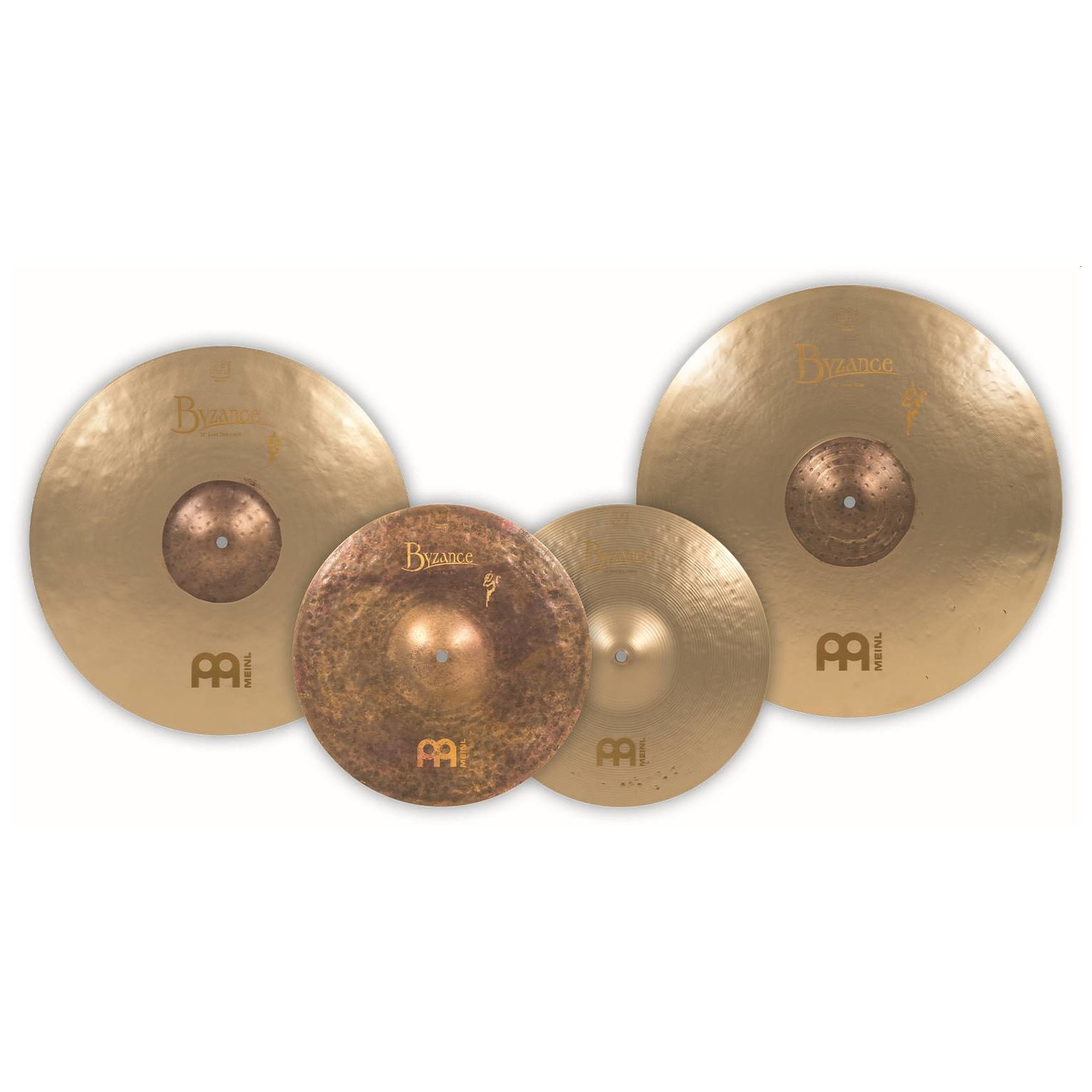 Meinl Cymbals - Meinl Cymbals BV-141820SA - Byzance Vintage Sand Cymbal Set - 1