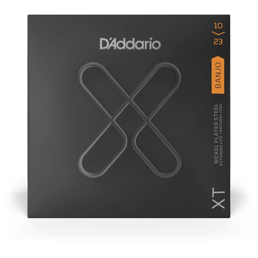 D’Addario XTJ1023 - XT Banjo Nickel Plated Steel | 010-023
