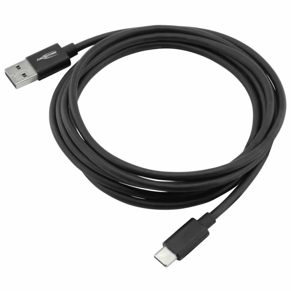 Ansmann Type-C USB Daten und Ladekabel - 200 cm 1