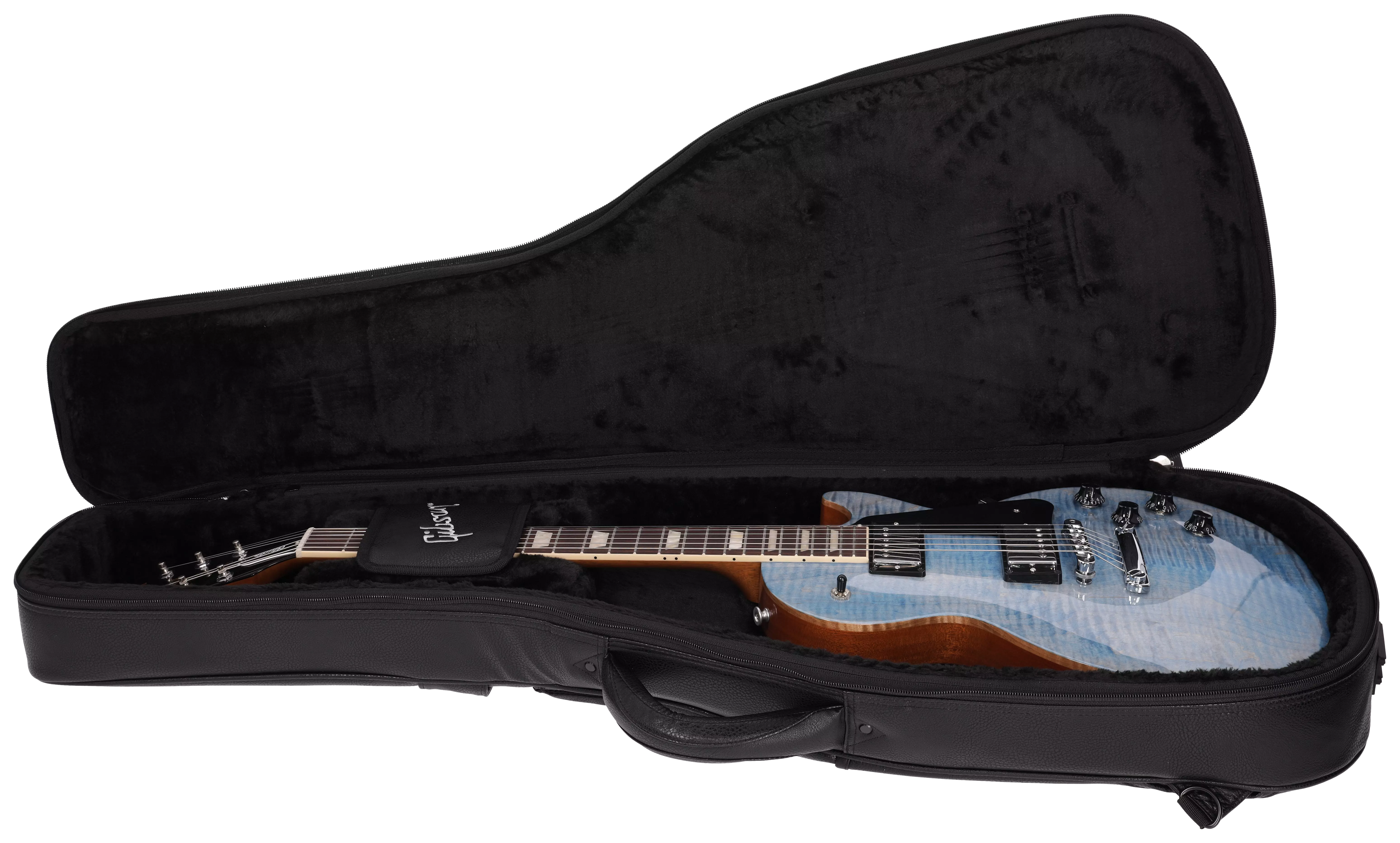 Gibson Les Paul Studio Figured Ocean Blue 18