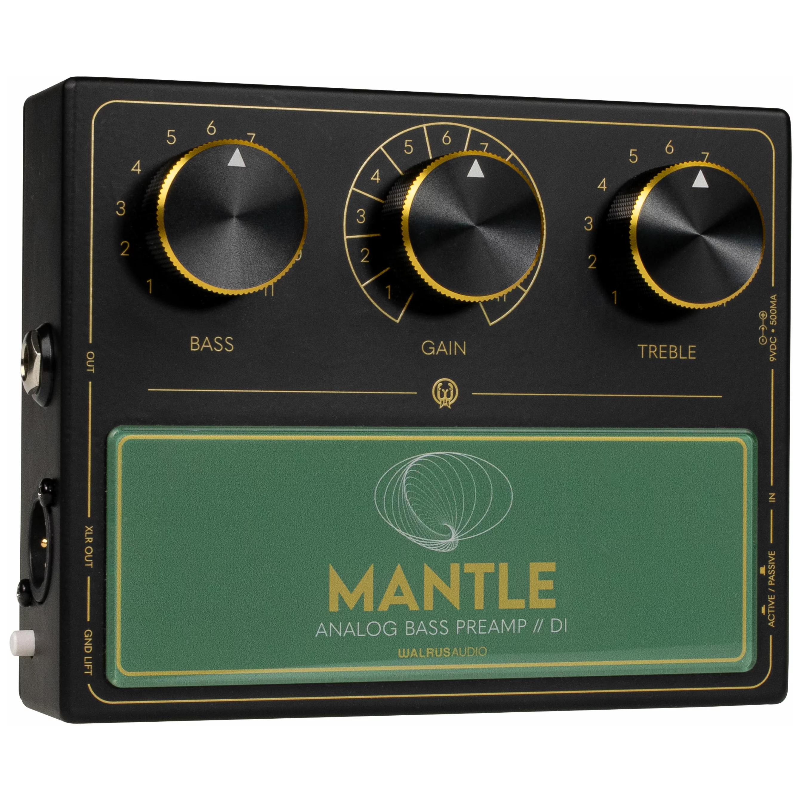 Walrus Audio Mantle Bass Pre-Amp DI FX Pedal 1