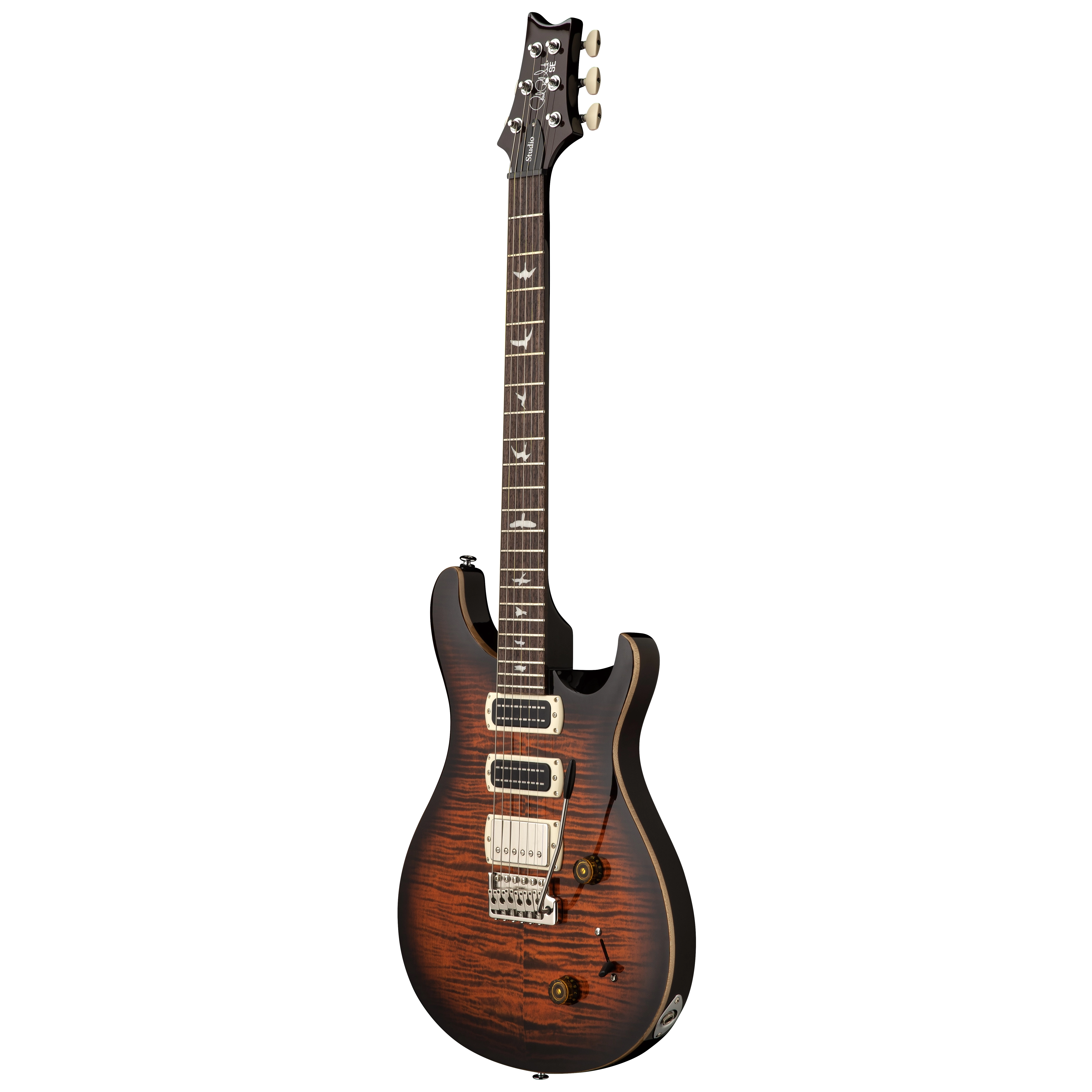 PRS SE Studio Orange Tiger Smokeburst 2