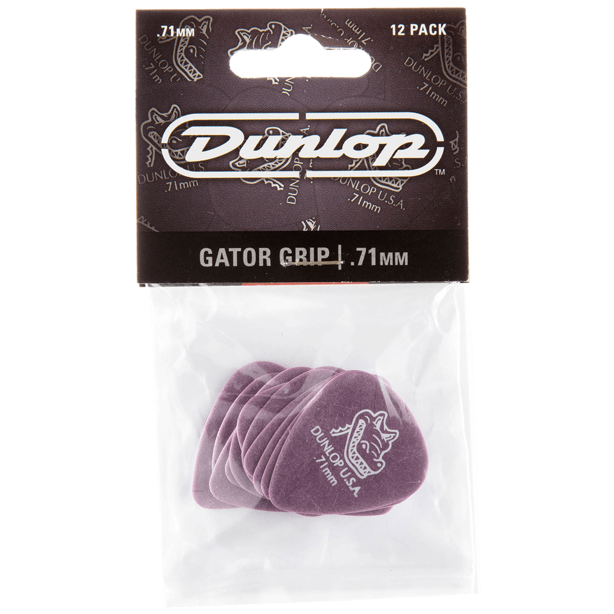 Dunlop Gator Grip 0.71 Player's Pack 12 Stück