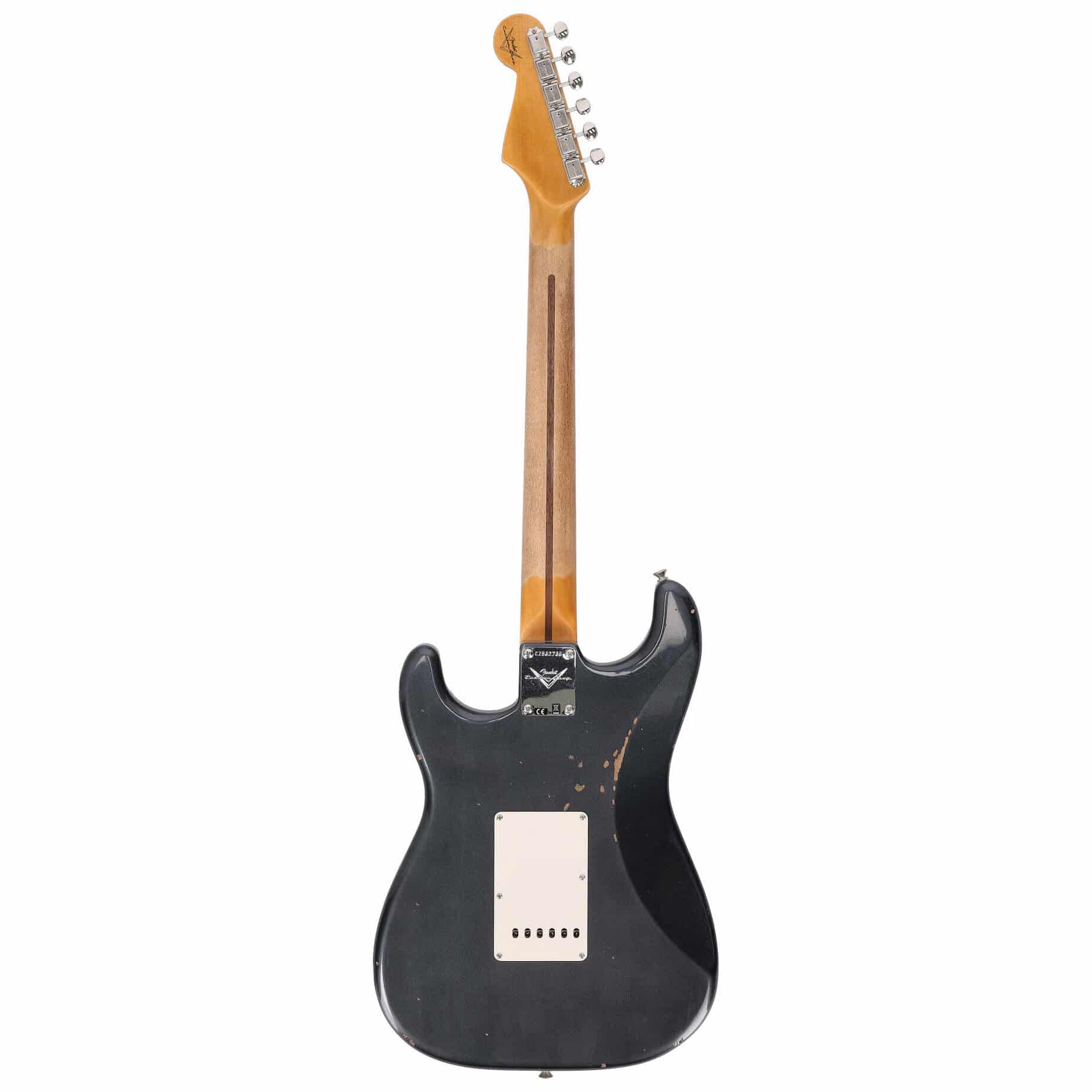 Fender Custom Shop 1963 Stratocaster Relic Aged Black Metallic 6
